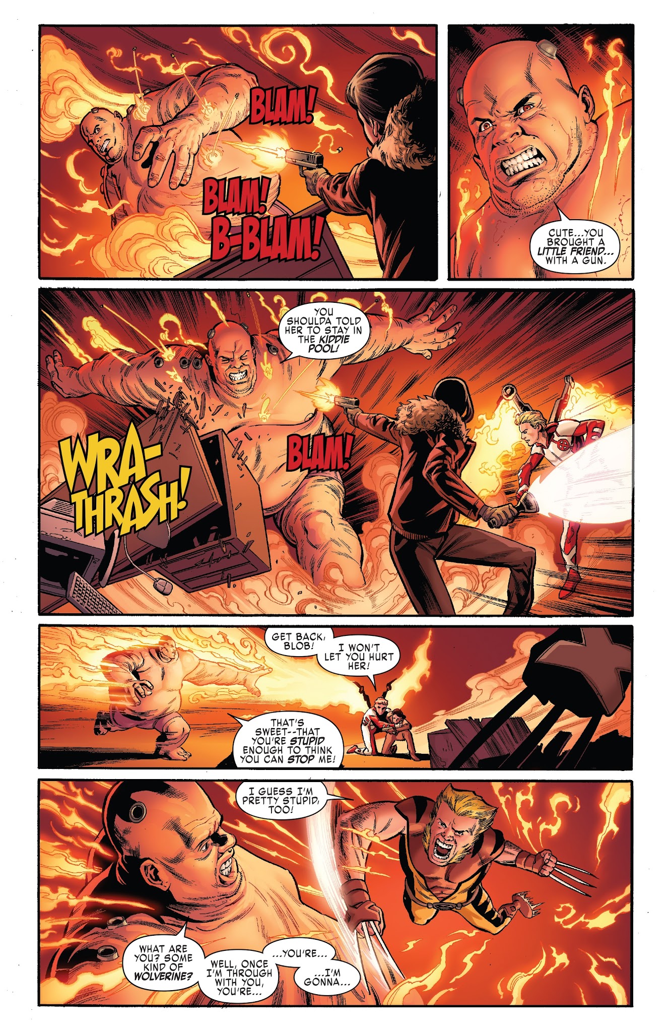 Read online X-Men: Blue comic -  Issue #12 - 9