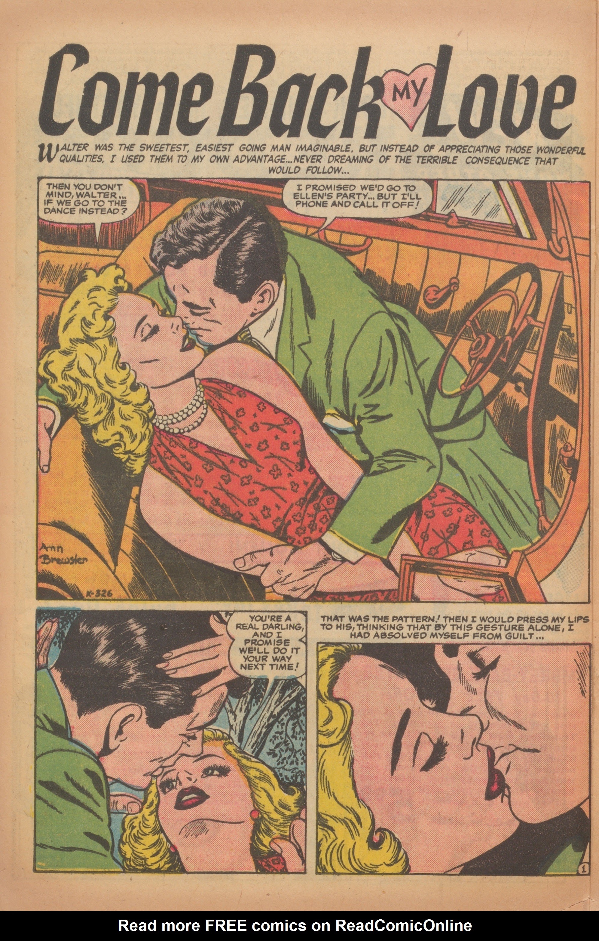 Read online Love Romances comic -  Issue #61 - 16