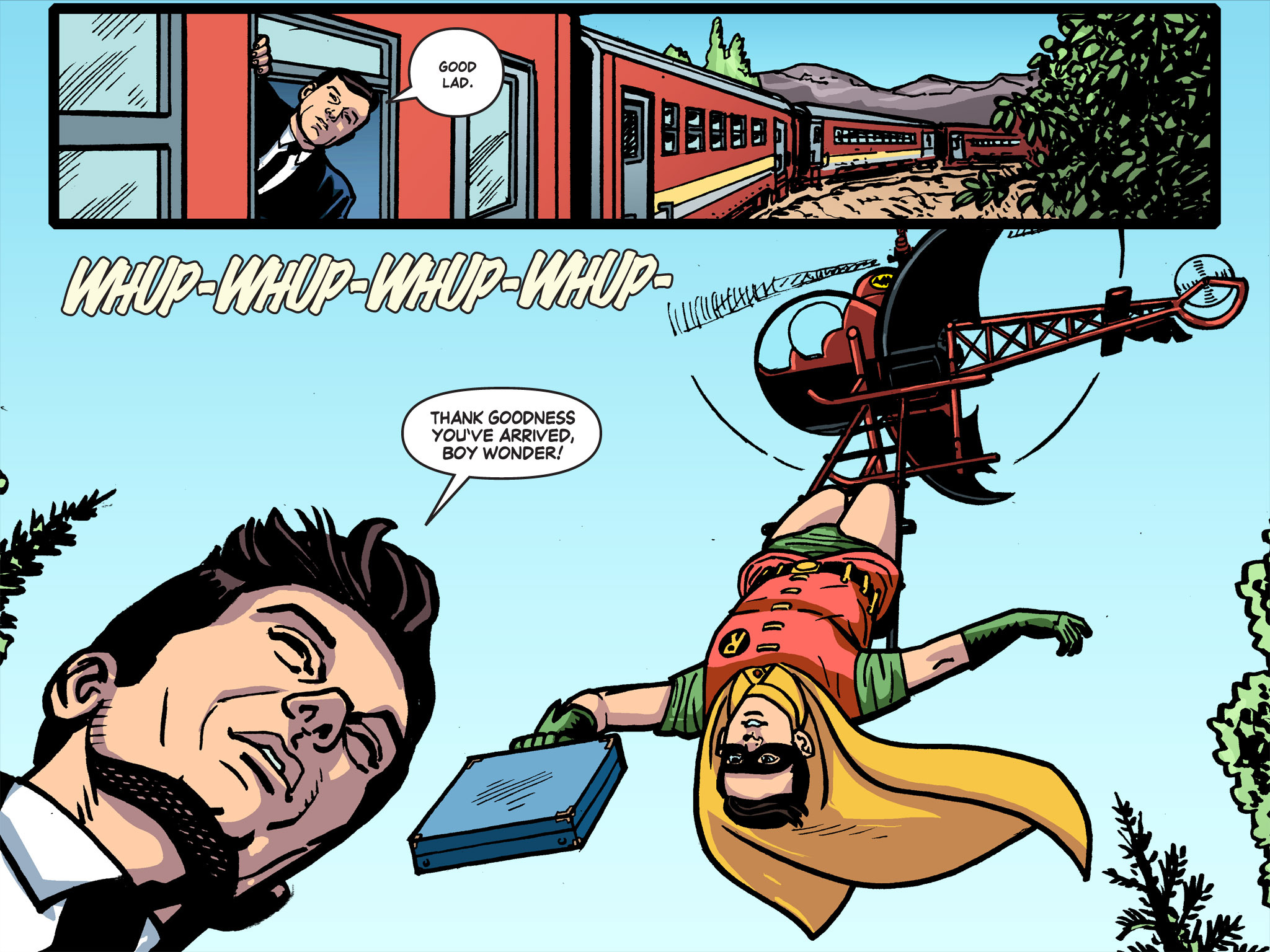 Read online Batman '66 Meets the Green Hornet [II] comic -  Issue #2 - 30