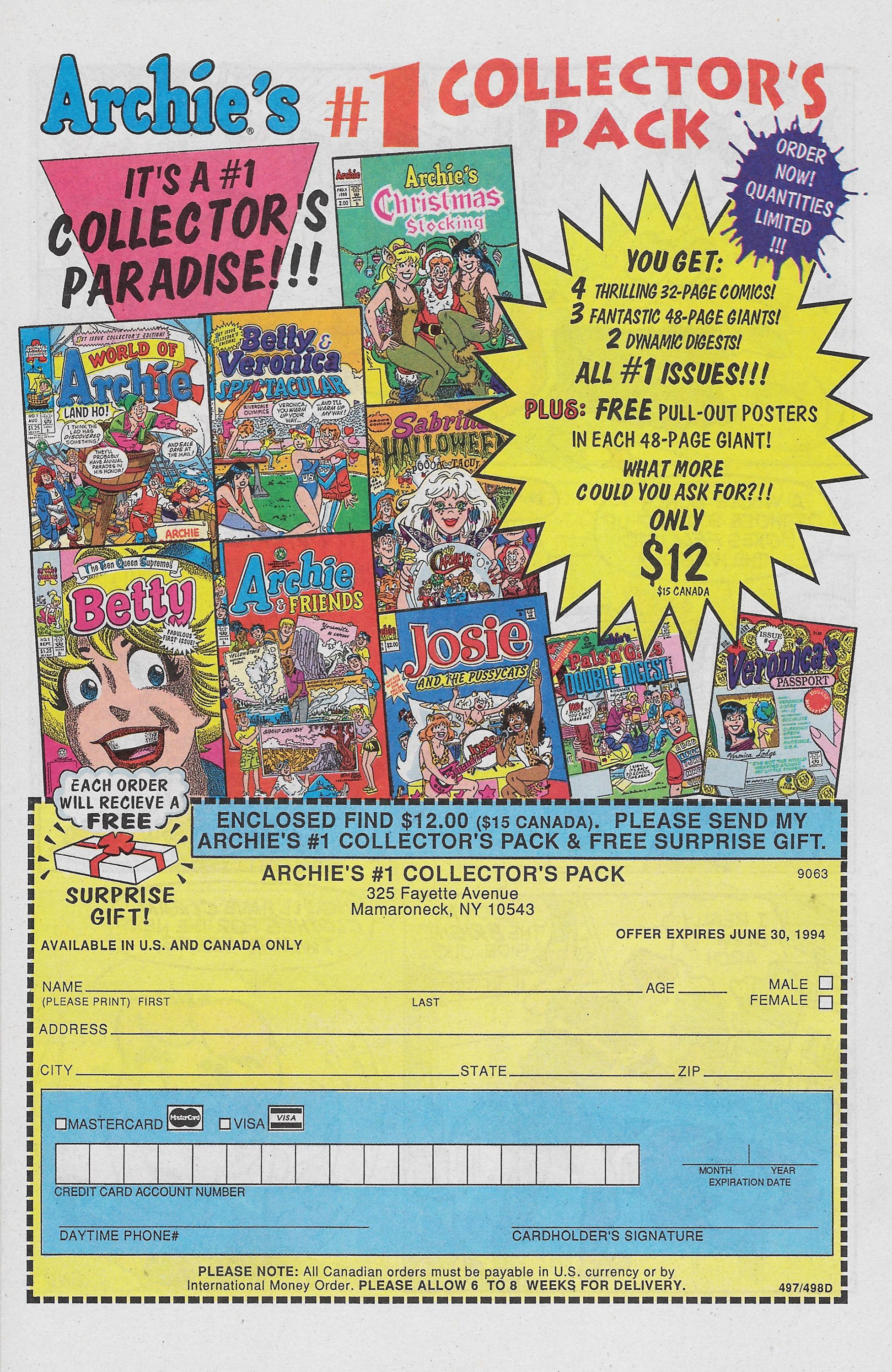 Read online Archie's Pal Jughead Comics comic -  Issue #58 - 34