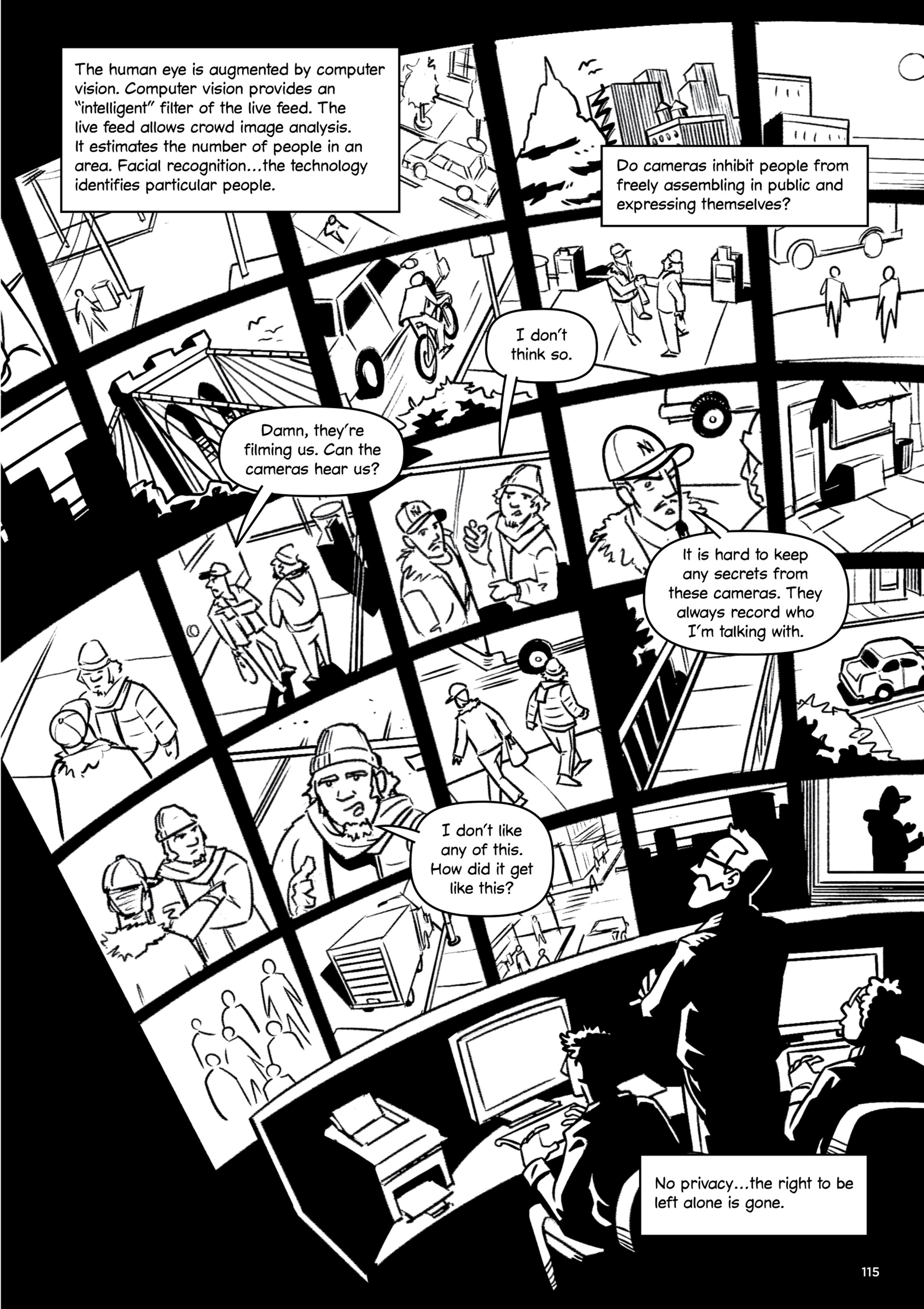 Read online The Machine Never Blinks: A Graphic History of Spying and Surveillance comic -  Issue # TPB - 125