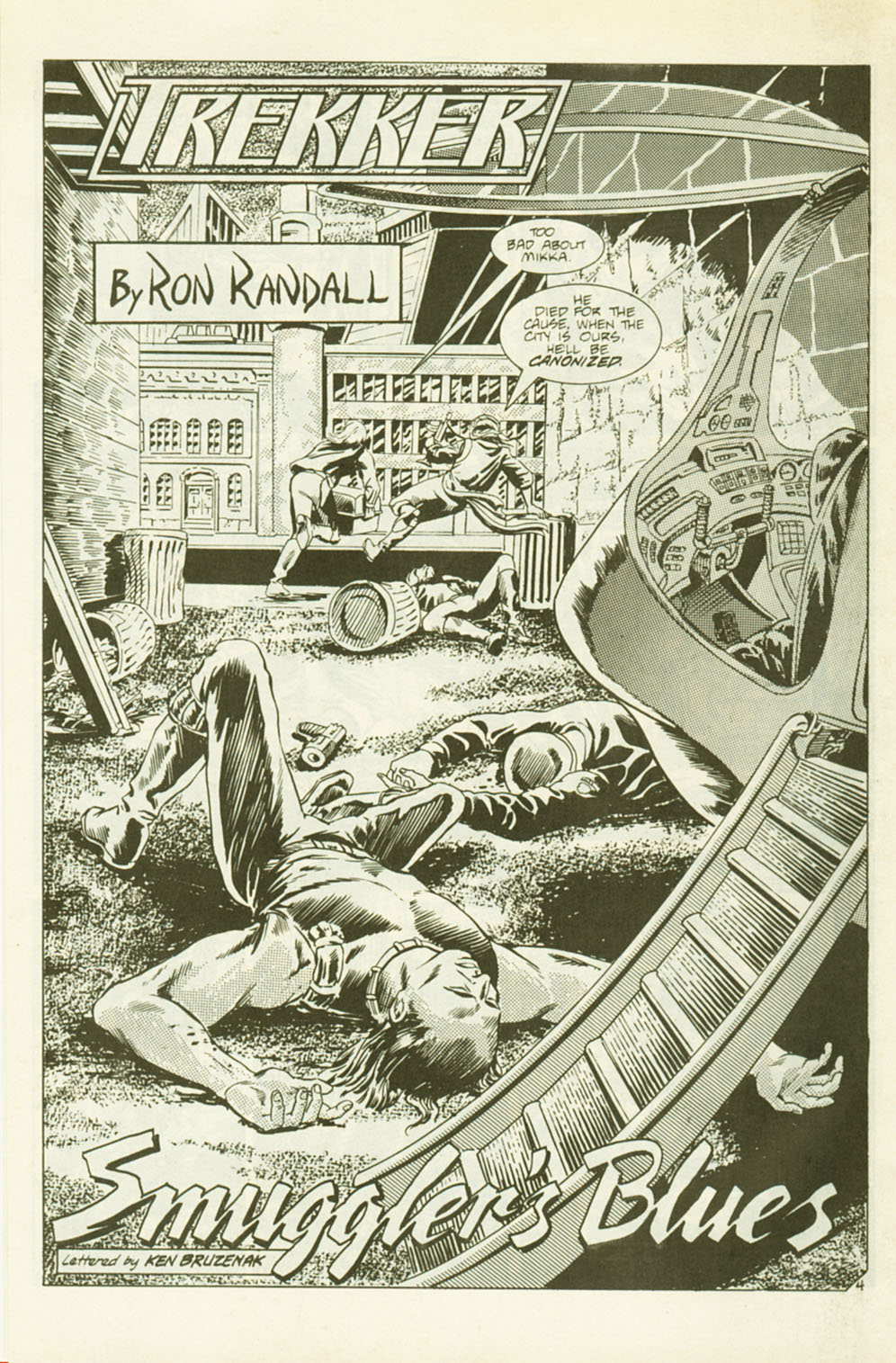 Read online Trekker comic -  Issue #1 - 6