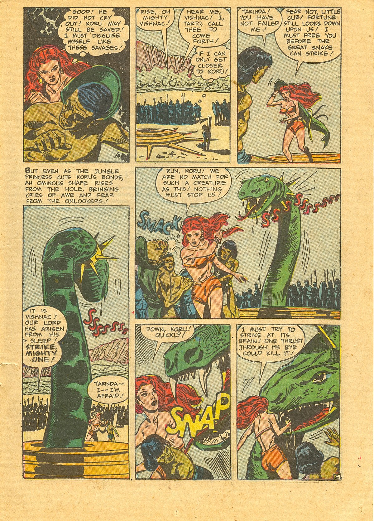 Read online Taanda White Princess of the Jungle comic -  Issue #5 - 16