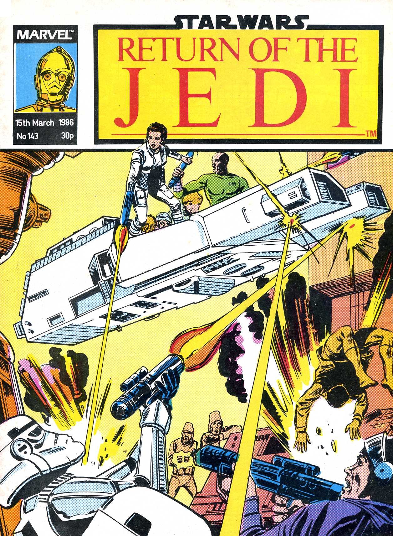Read online Return of the Jedi comic -  Issue #143 - 1
