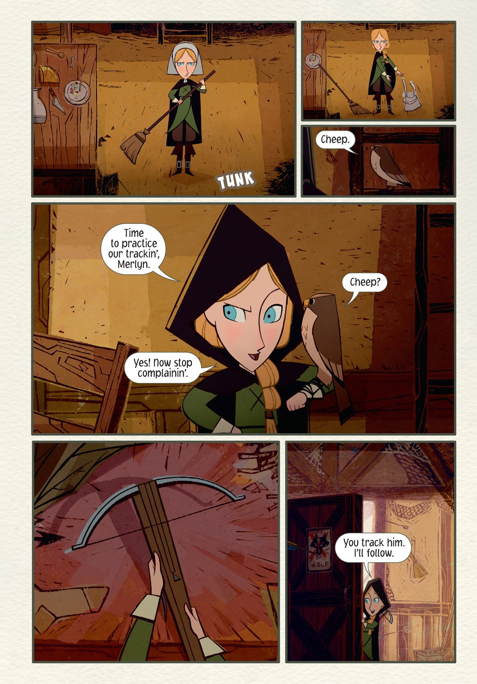 Read online Wolfwalkers: The Graphic Novel comic -  Issue # TPB (Part 1) - 34