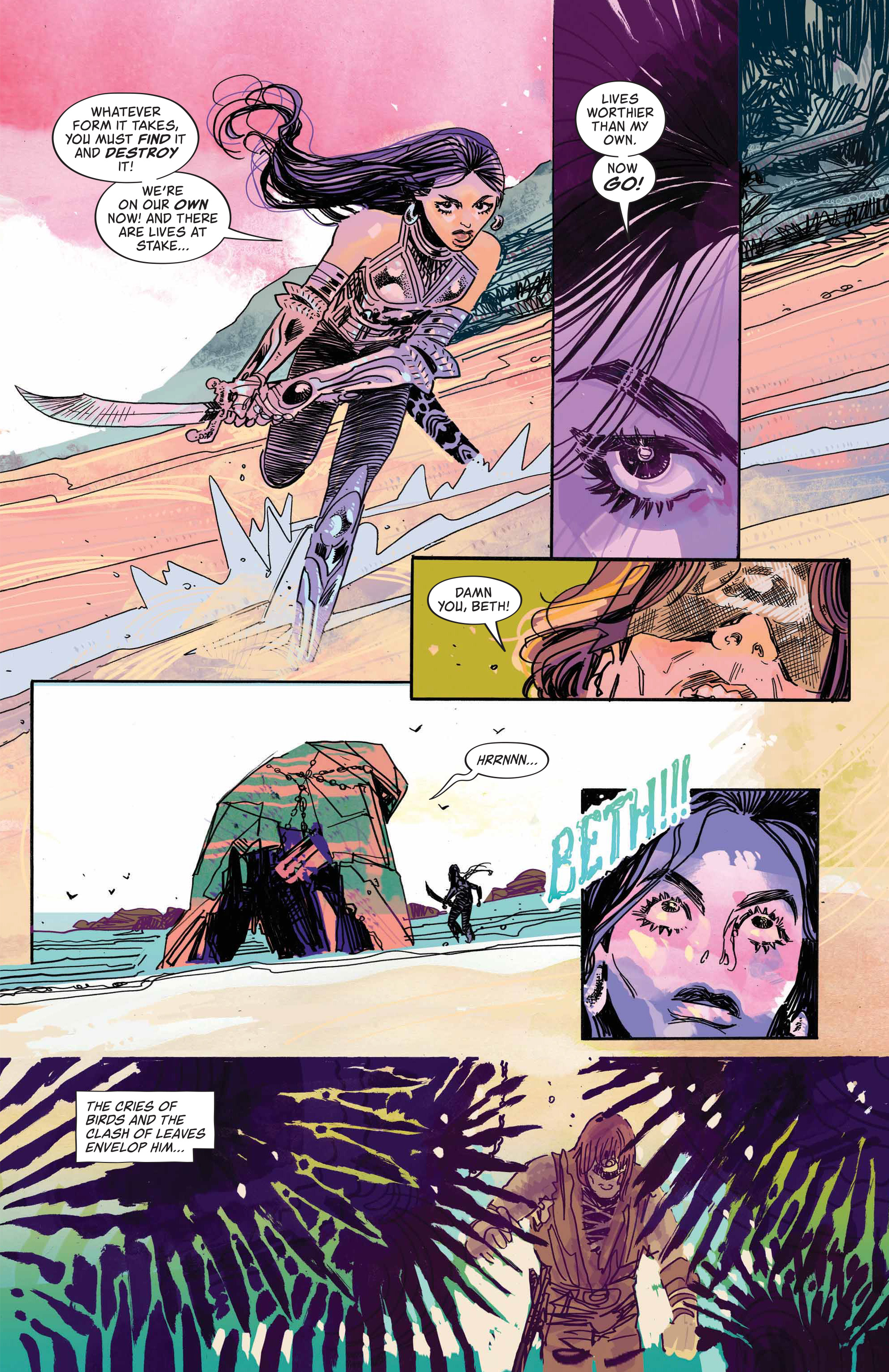 Read online Black Beth: Vengeance be thy name comic -  Issue # TPB - 62
