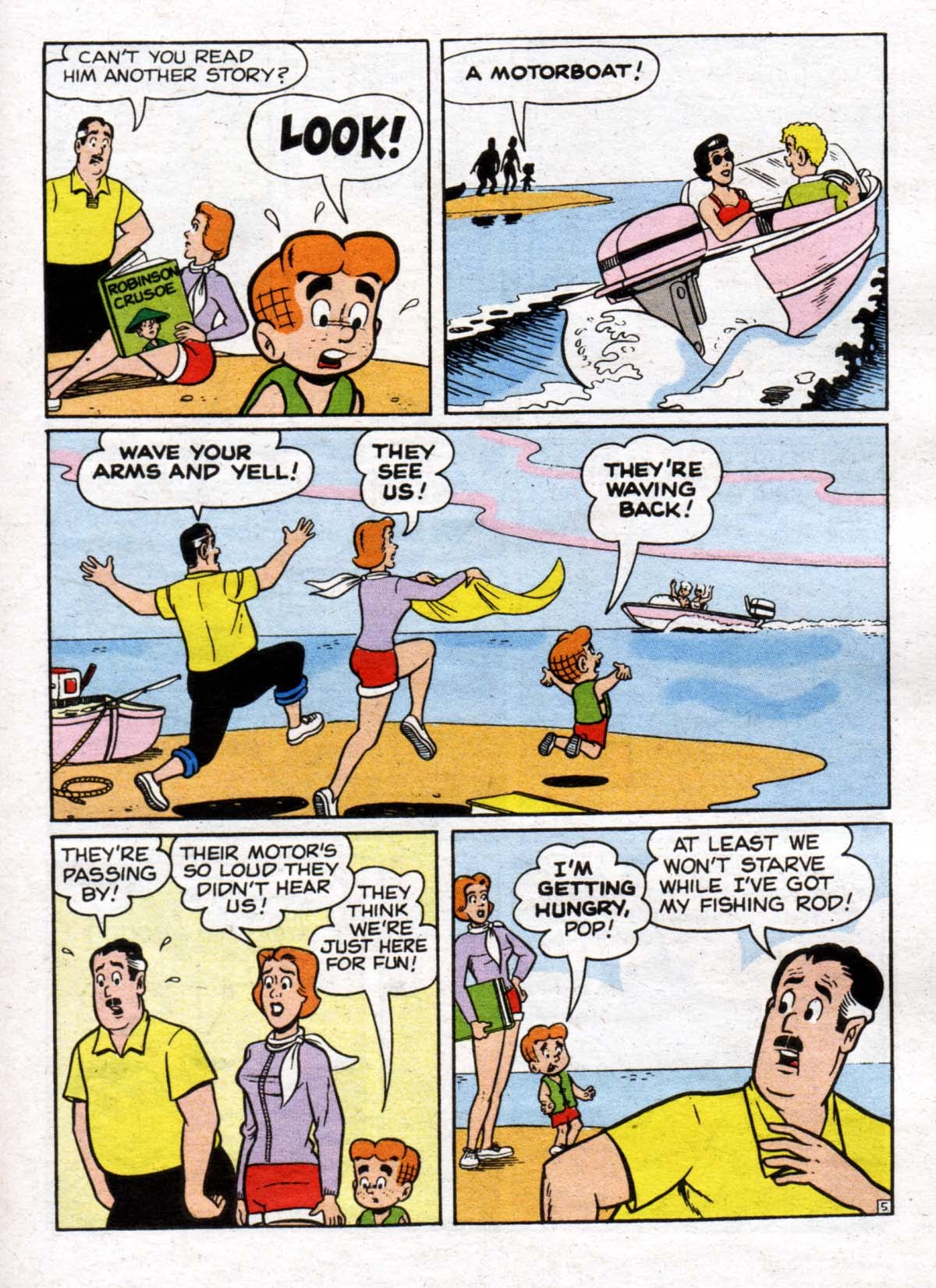 Read online Archie's Double Digest Magazine comic -  Issue #136 - 132