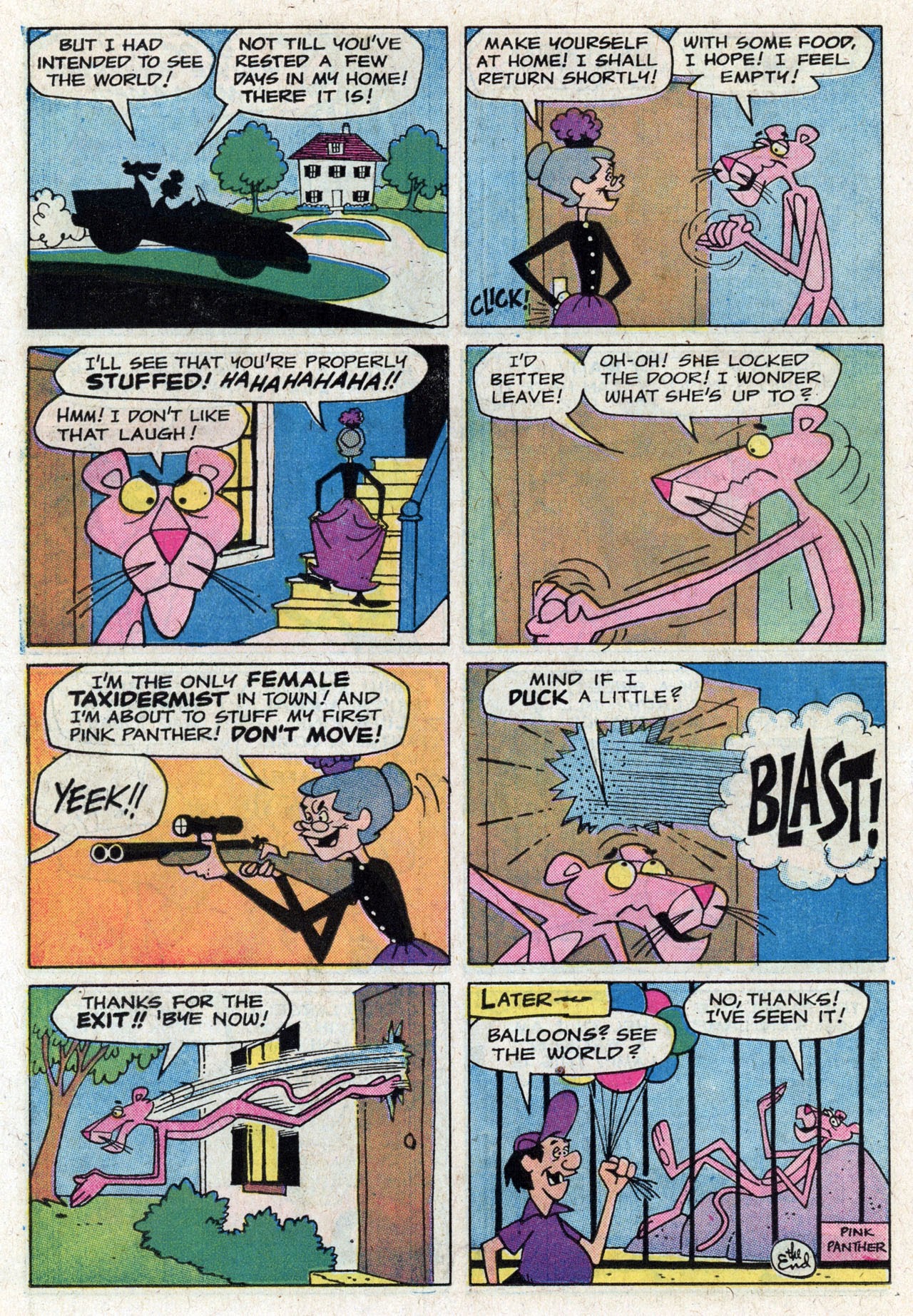 Read online The Pink Panther (1971) comic -  Issue #22 - 26