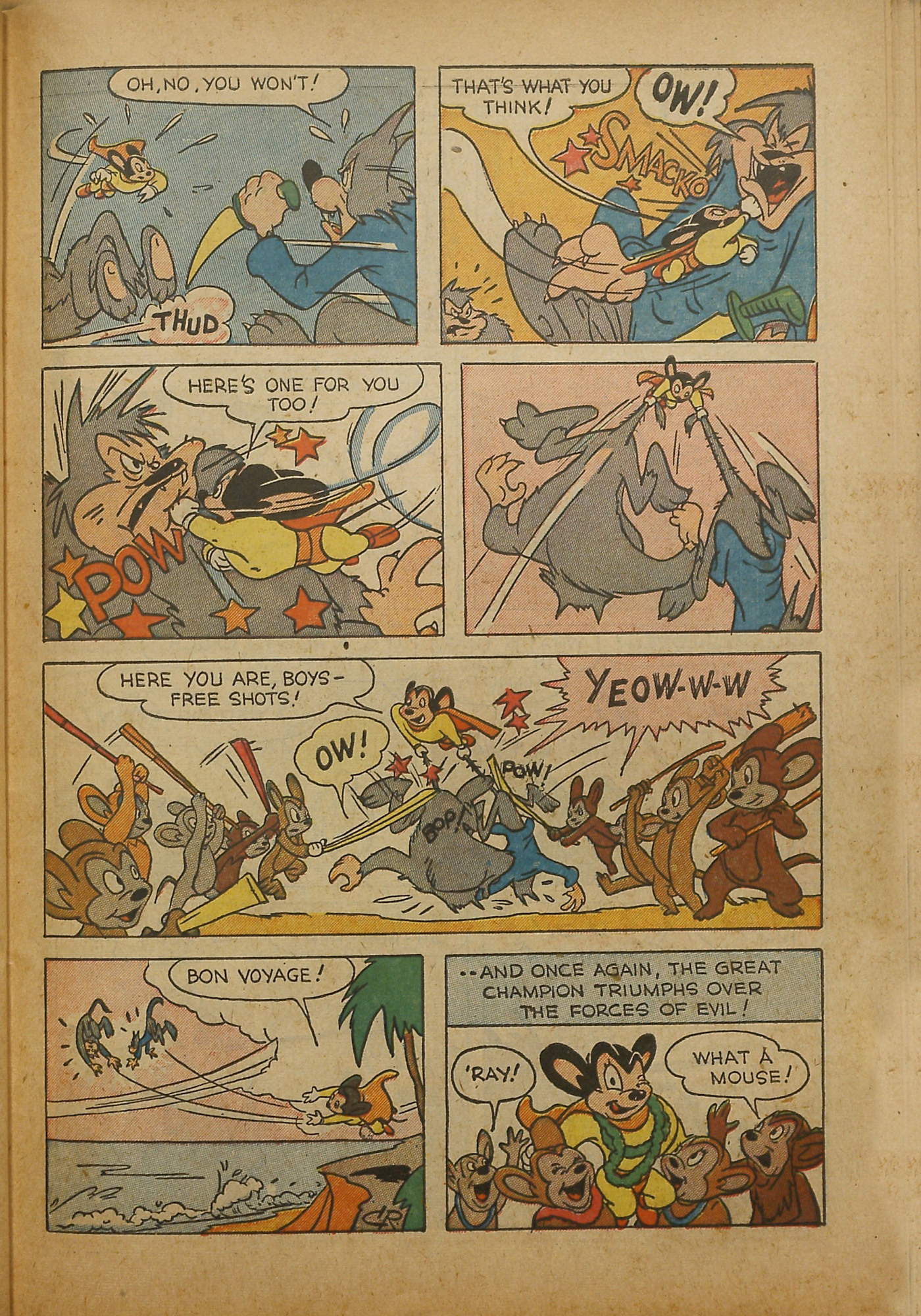 Read online Paul Terry's Mighty Mouse Comics comic -  Issue #40 - 63
