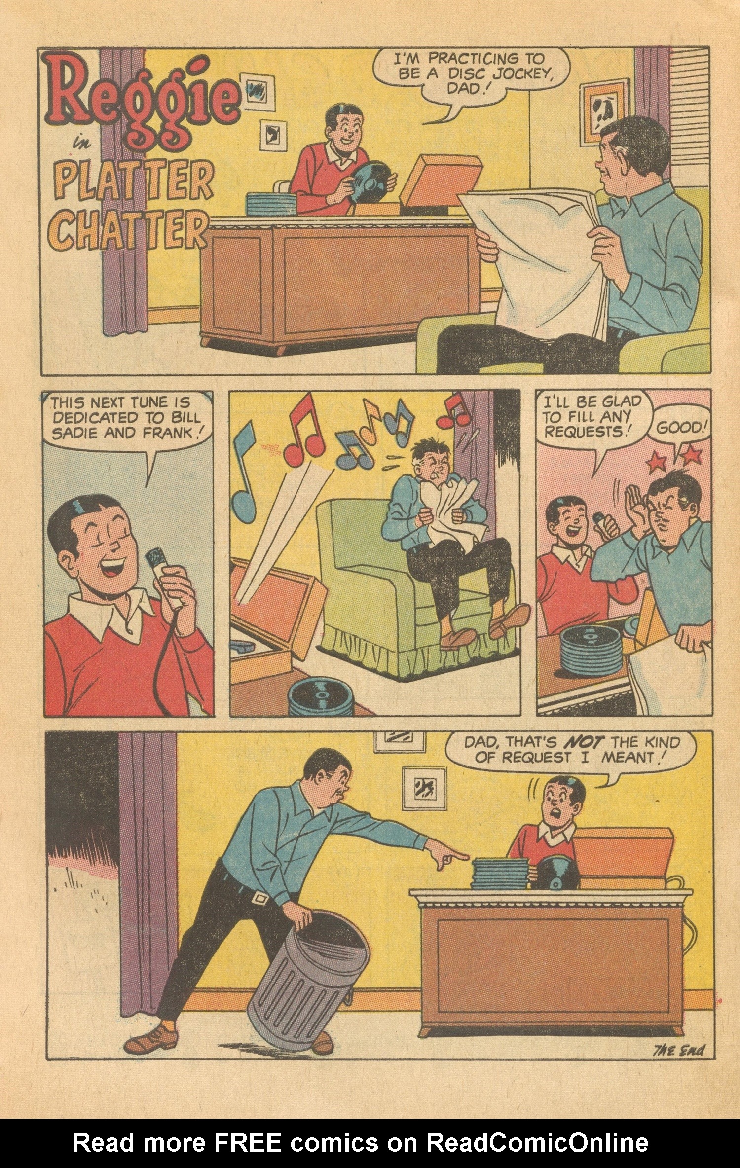 Read online Reggie's Wise Guy Jokes comic -  Issue #18 - 45