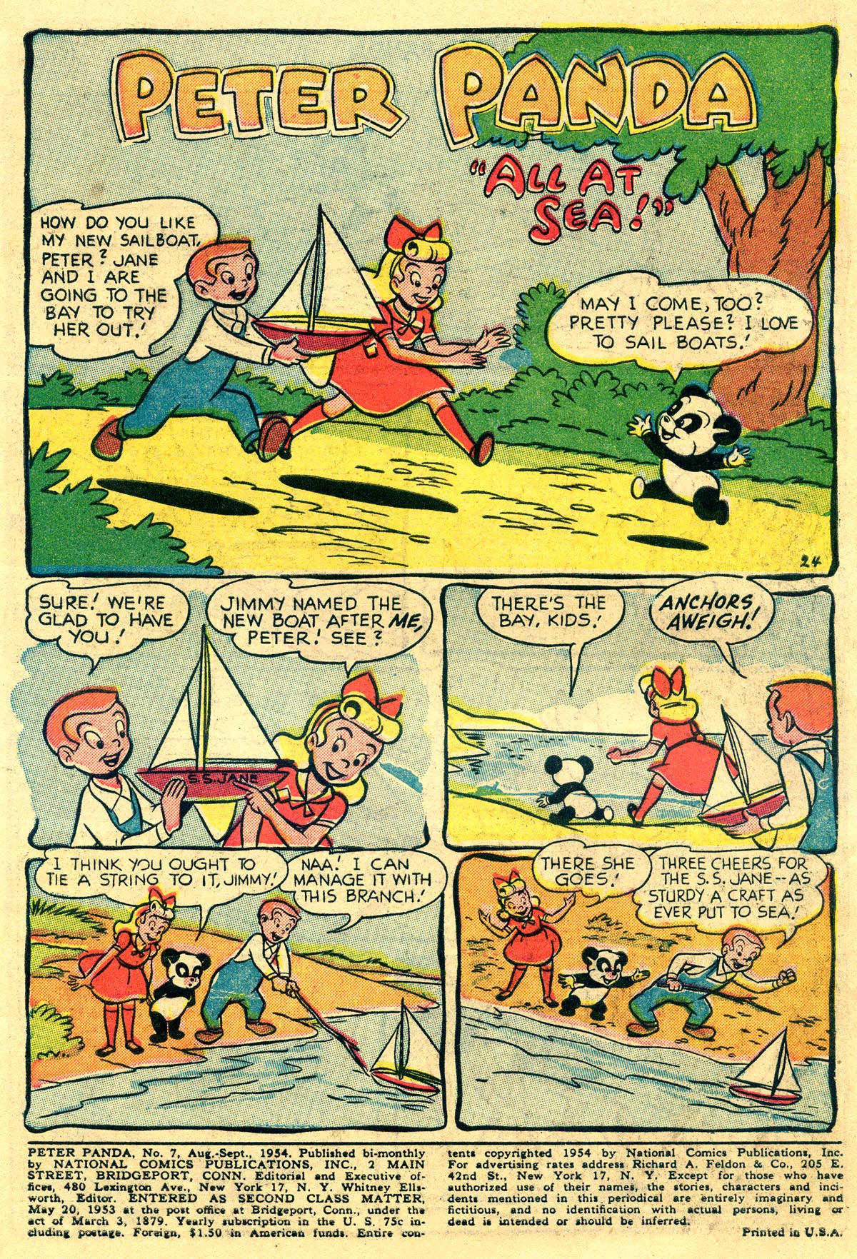 Read online Peter Panda comic -  Issue #7 - 3