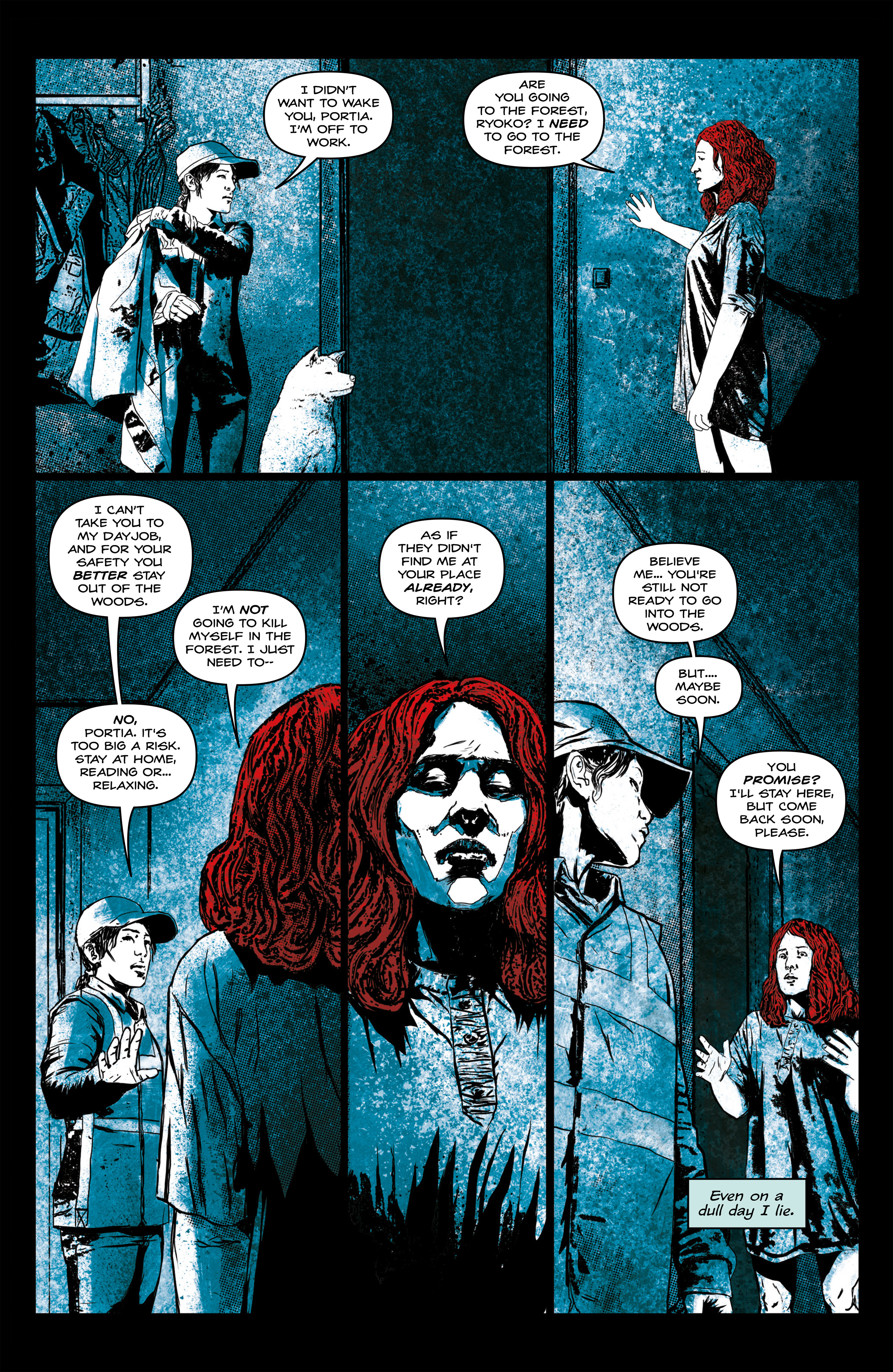 Read online Call of the Suicide Forest comic -  Issue #3 - 5
