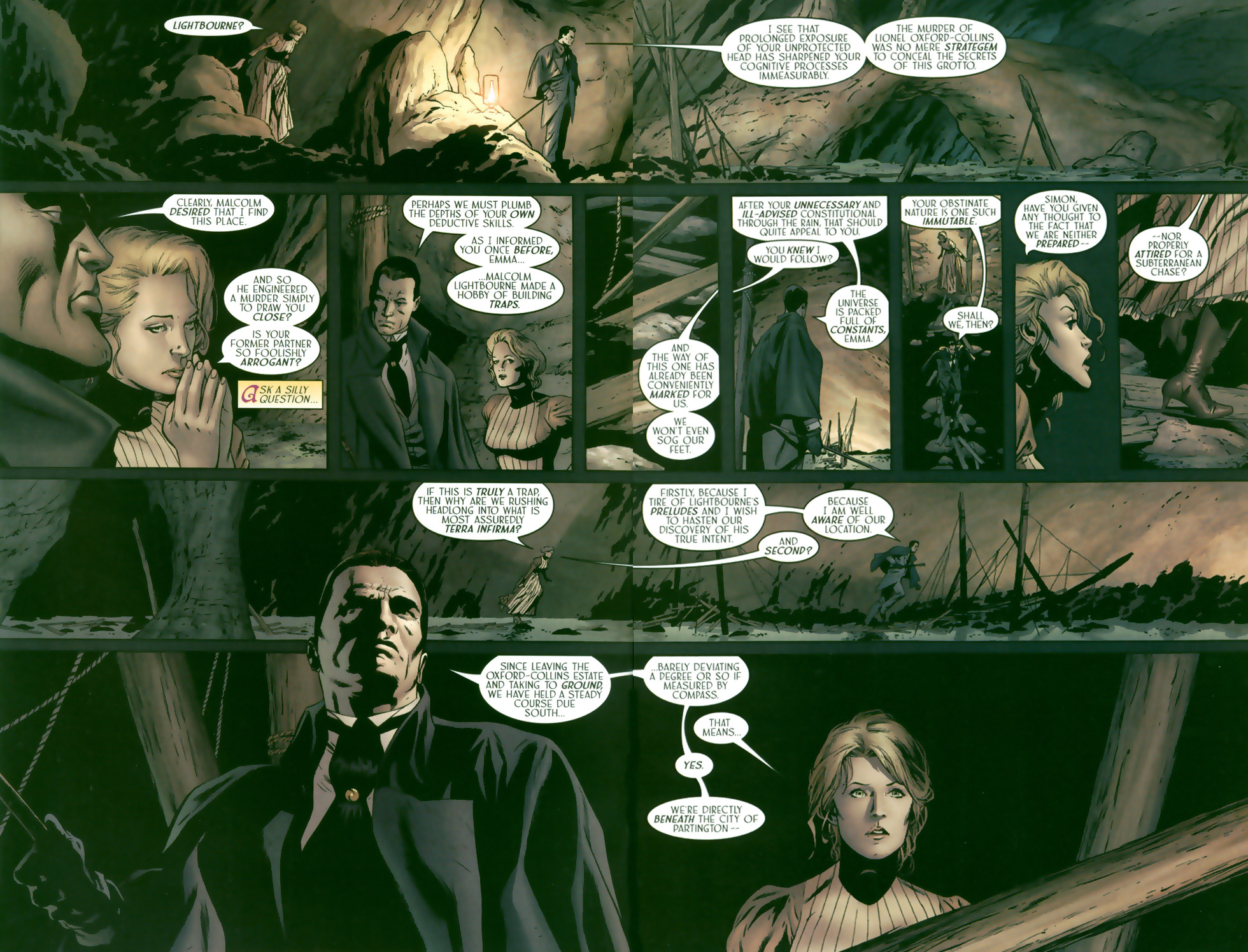 Read online Ruse comic -  Issue #10 - 5