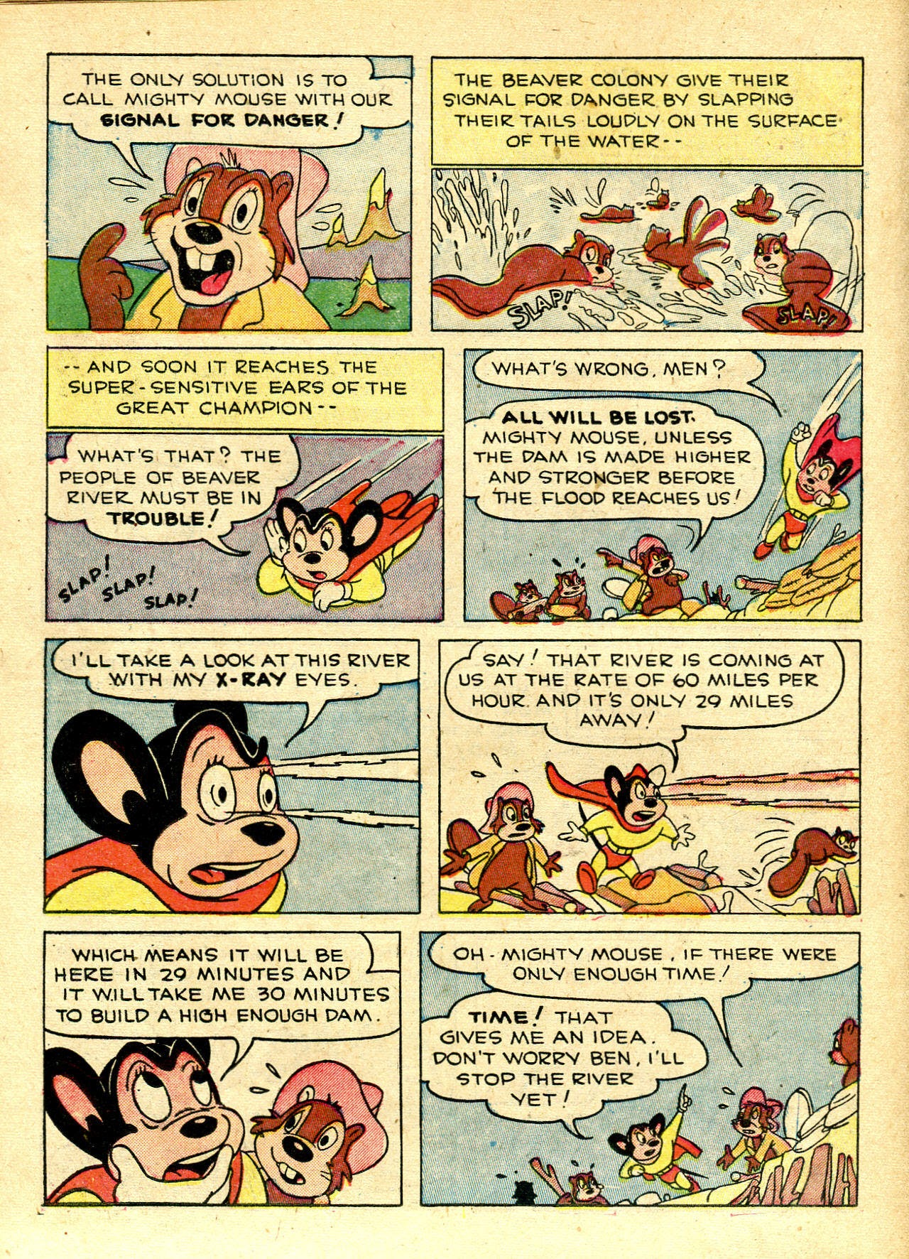 Read online Paul Terry's Mighty Mouse Comics comic -  Issue #32 - 18