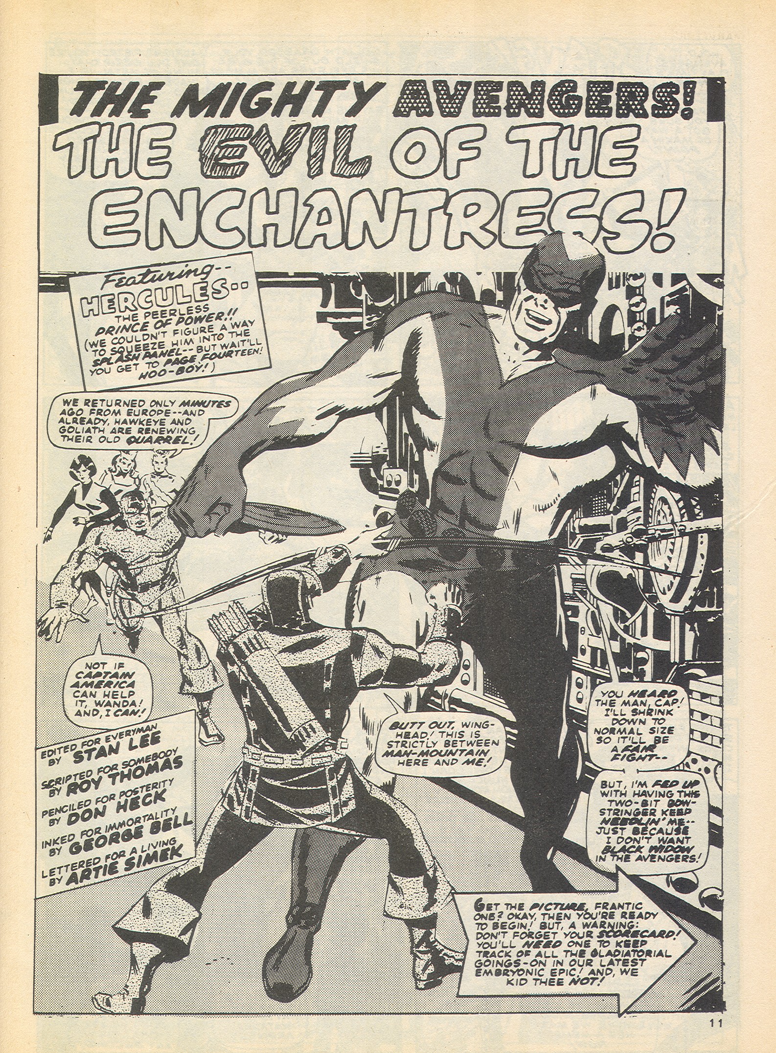 Read online The Avengers (1973) comic -  Issue #42 - 11