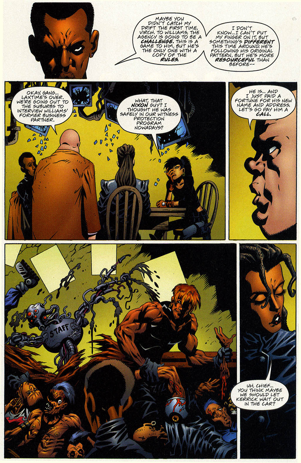 Read online The Agency comic -  Issue #2 - 18