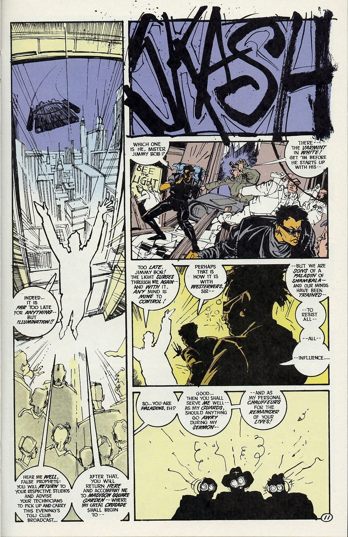 Read online The Shadow (1987) comic -  Issue #6 - 13