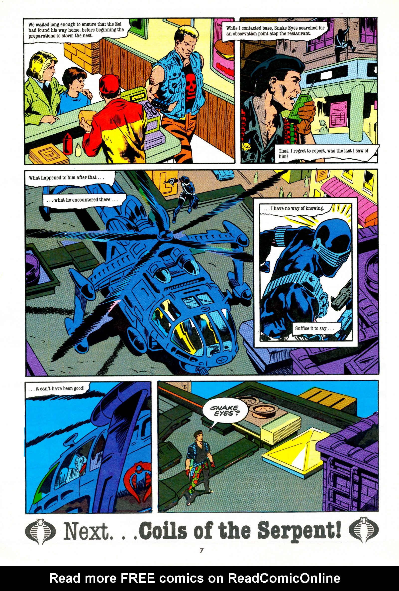 Read online Action Force comic -  Issue #3 - 7