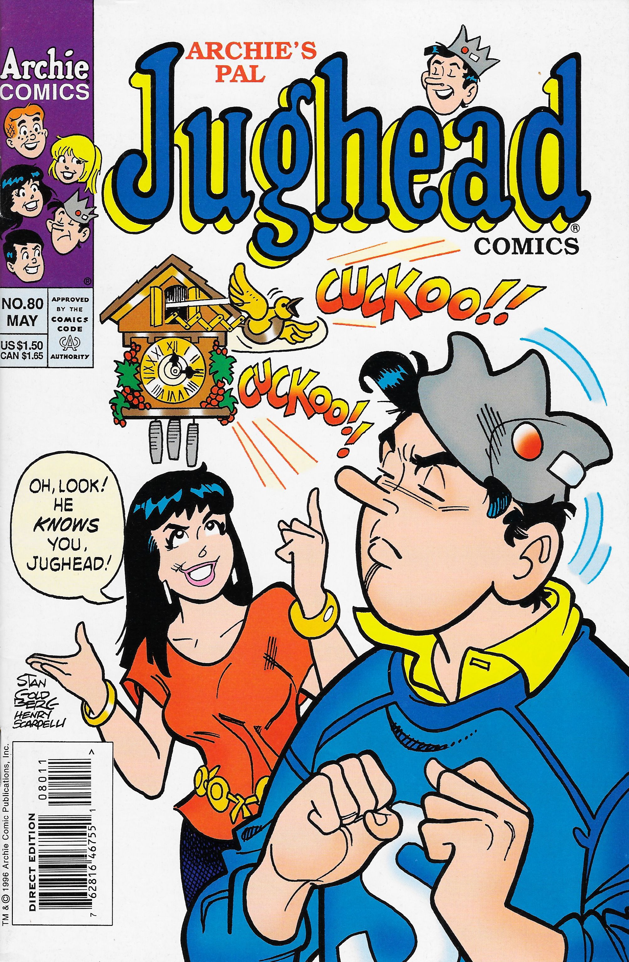 Read online Archie's Pal Jughead Comics comic -  Issue #80 - 1