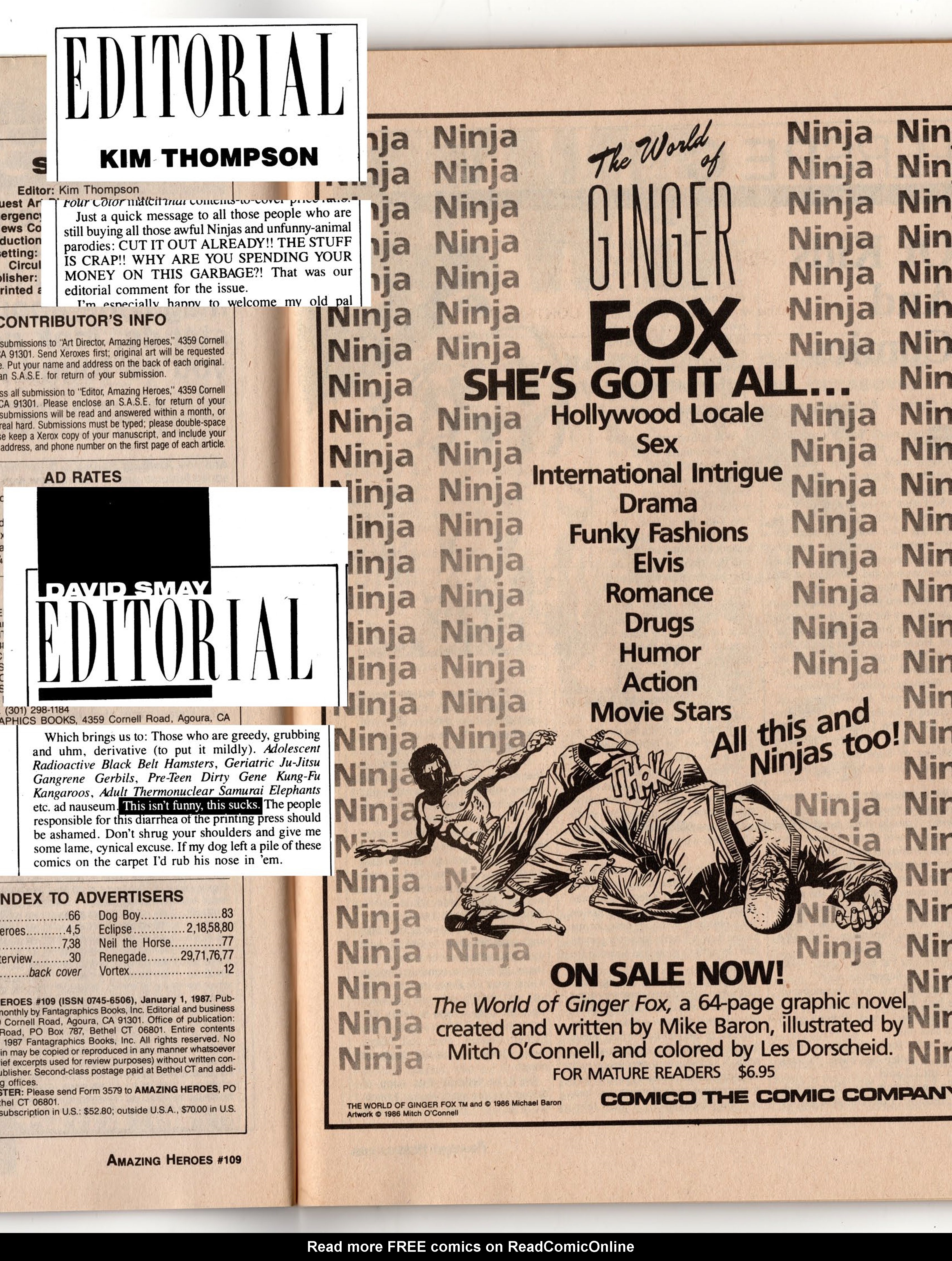 Read online 1986 zine comic -  Issue # TPB - 24