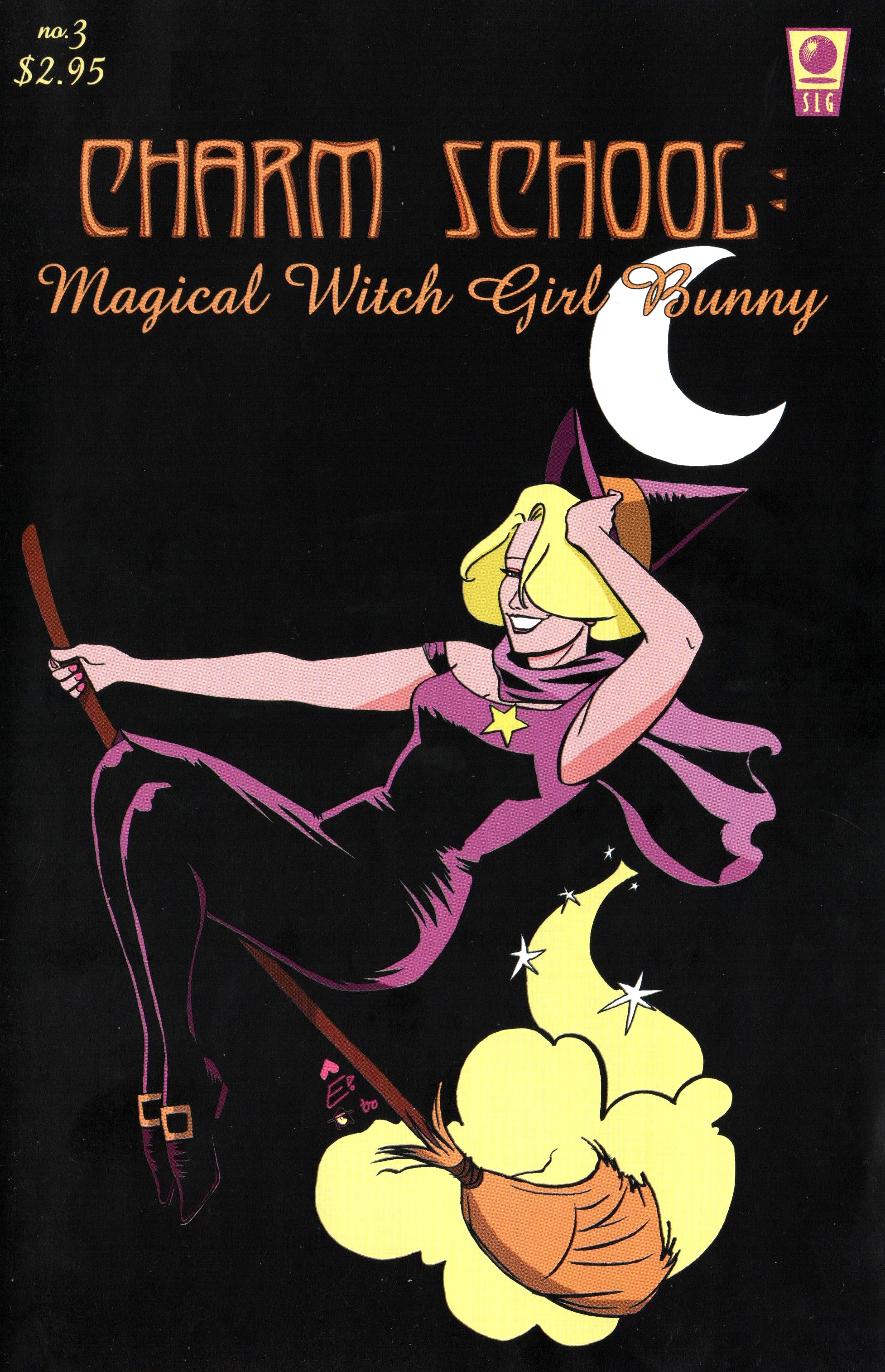 Read online Charm School: Magical Witch Girl Bunny comic -  Issue #3 - 1