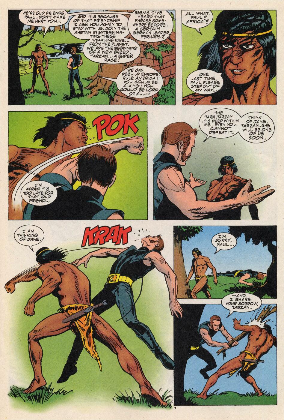Read online Tarzan (1996) comic -  Issue #4 - 19