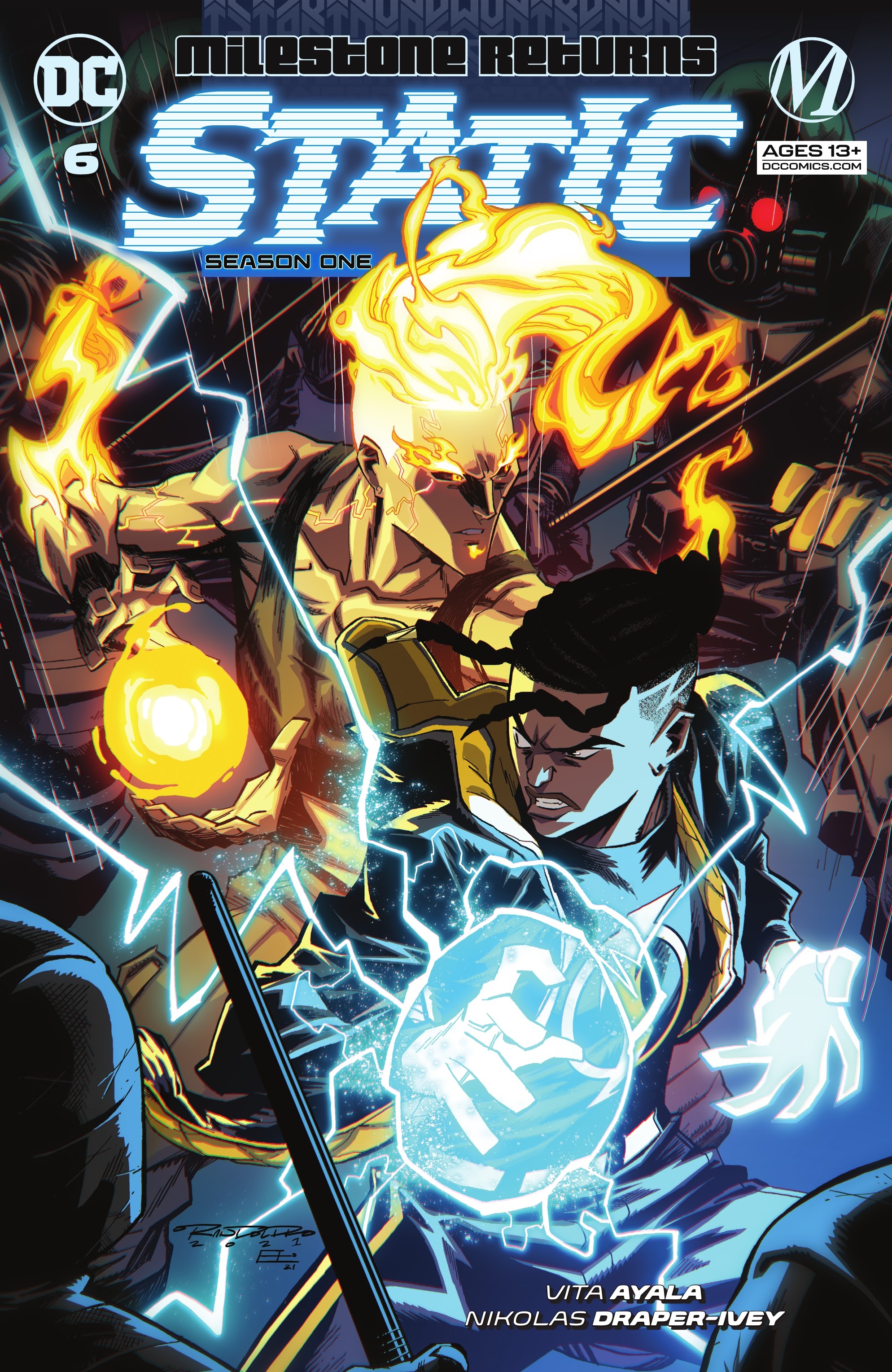 Read online Static: Season One comic -  Issue #6 - 1