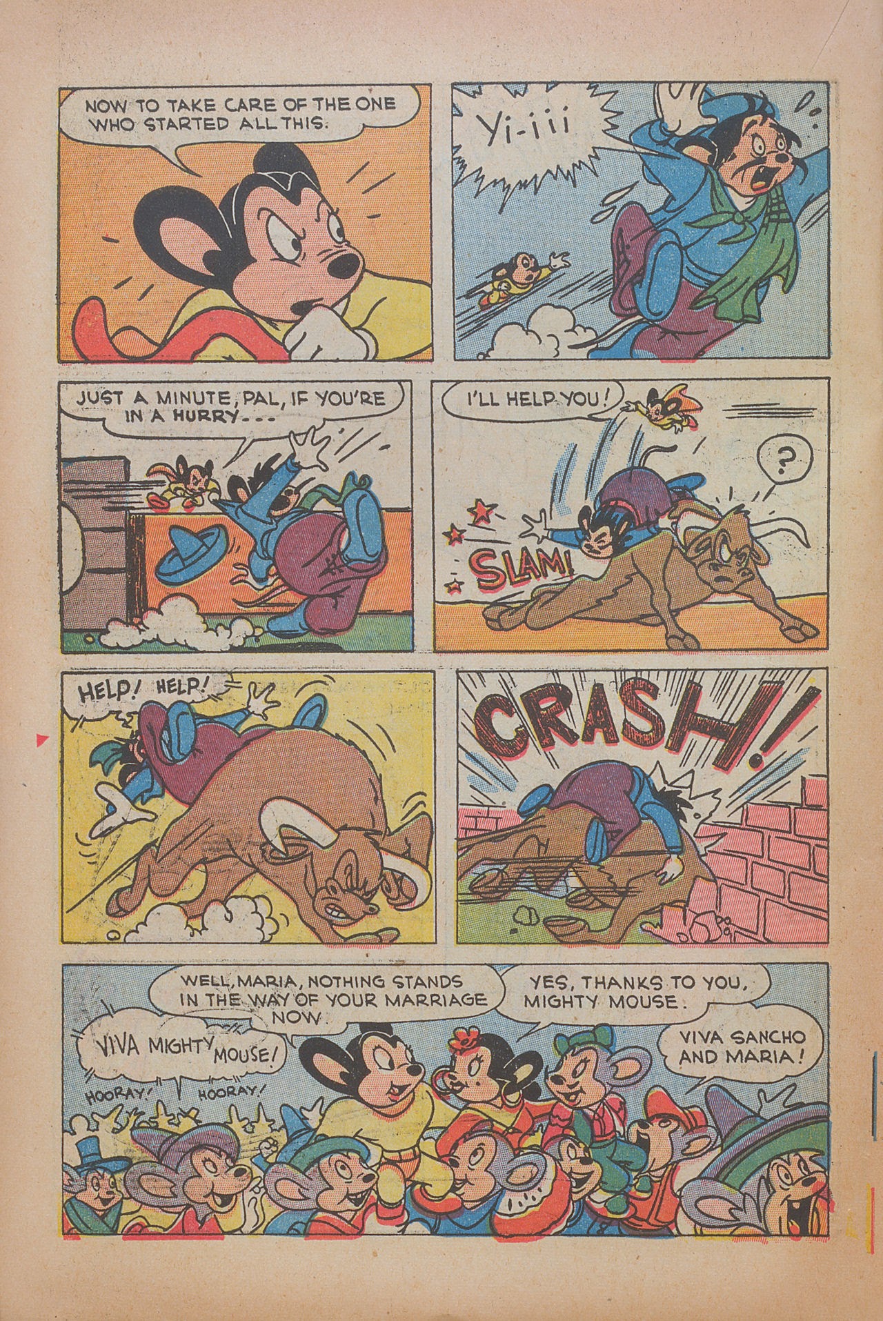Read online Paul Terry's Mighty Mouse Comics comic -  Issue #5 - 20