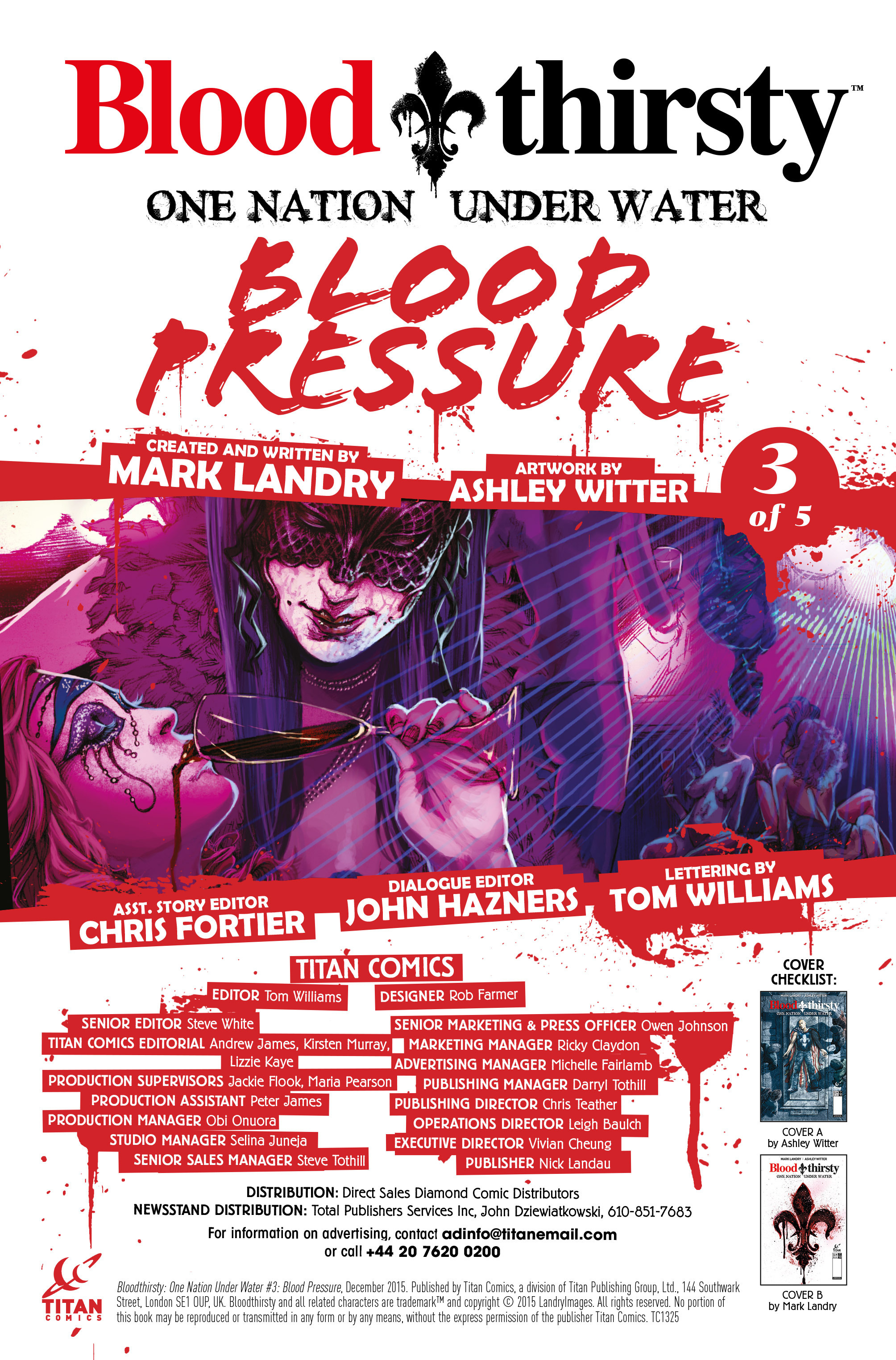 Read online Bloodthirsty: One Nation Under Water comic -  Issue #3 - 2