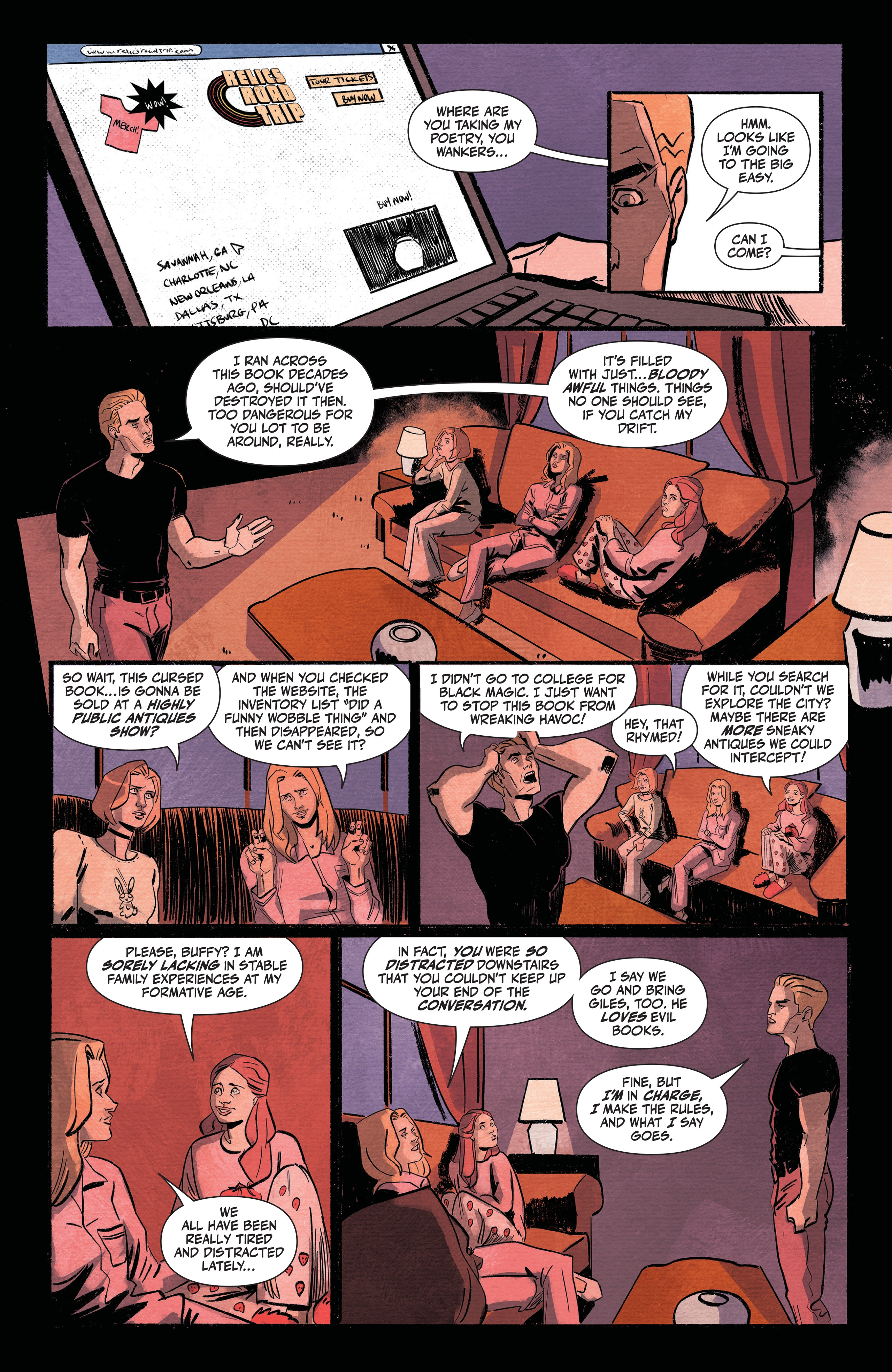 Read online Buffy the Last Vampire Slayer: The Lost Summers comic -  Issue # TPB - 12