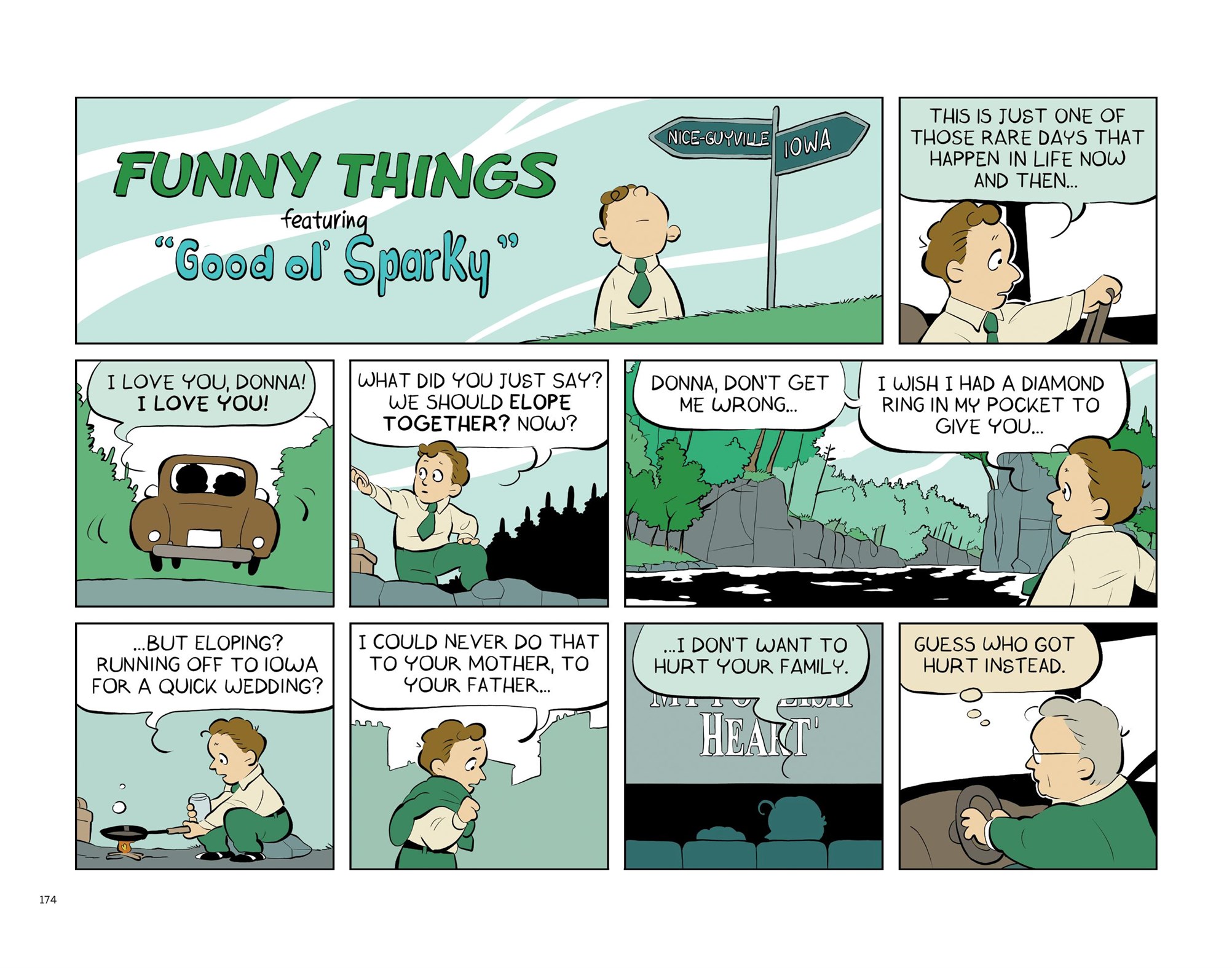 Read online Funny Things: A Comic Strip Biography of Charles M. Schulz comic -  Issue # TPB (Part 2) - 77
