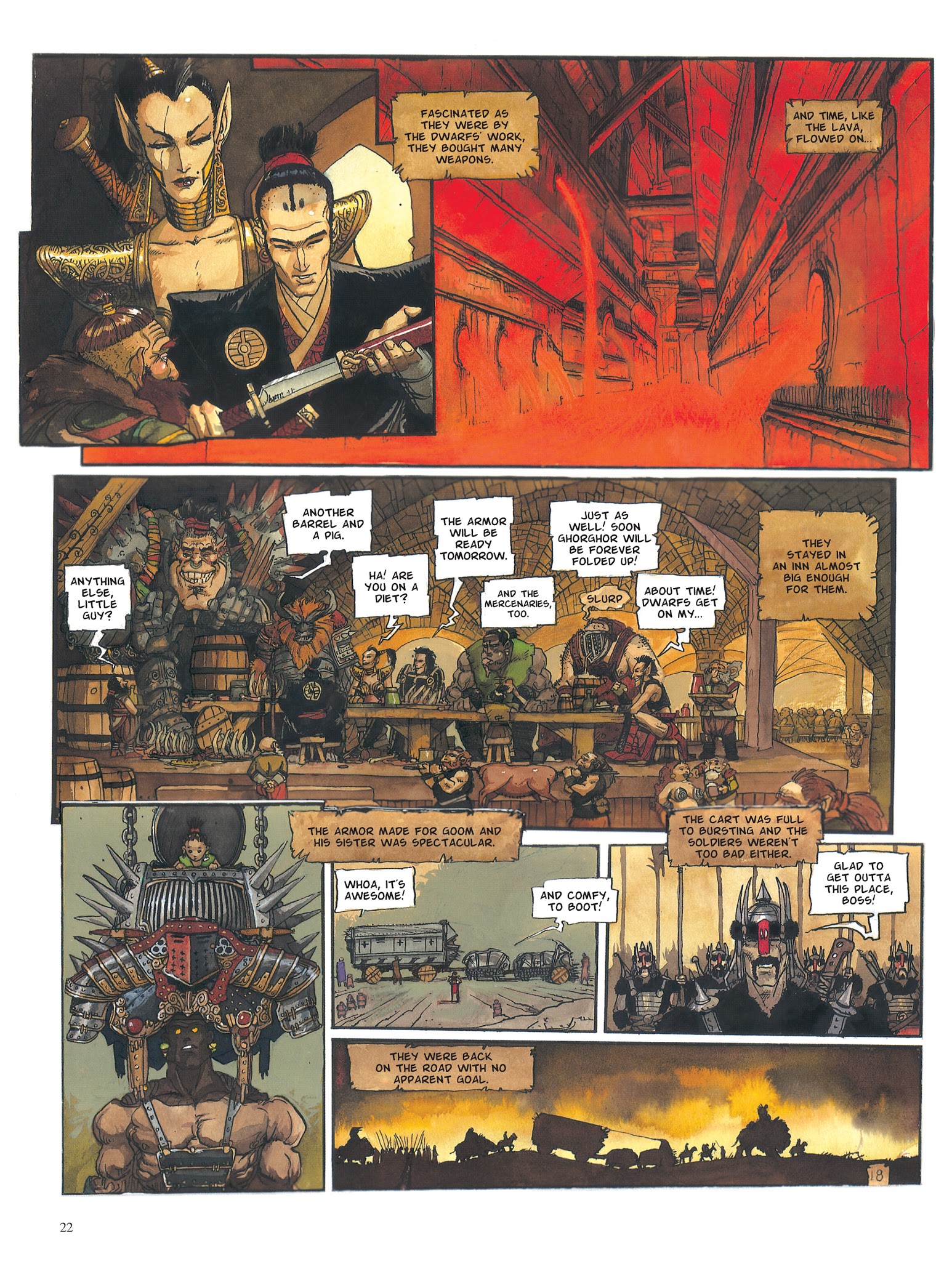 Read online The Black Moon Chronicles comic -  Issue #3 - 23