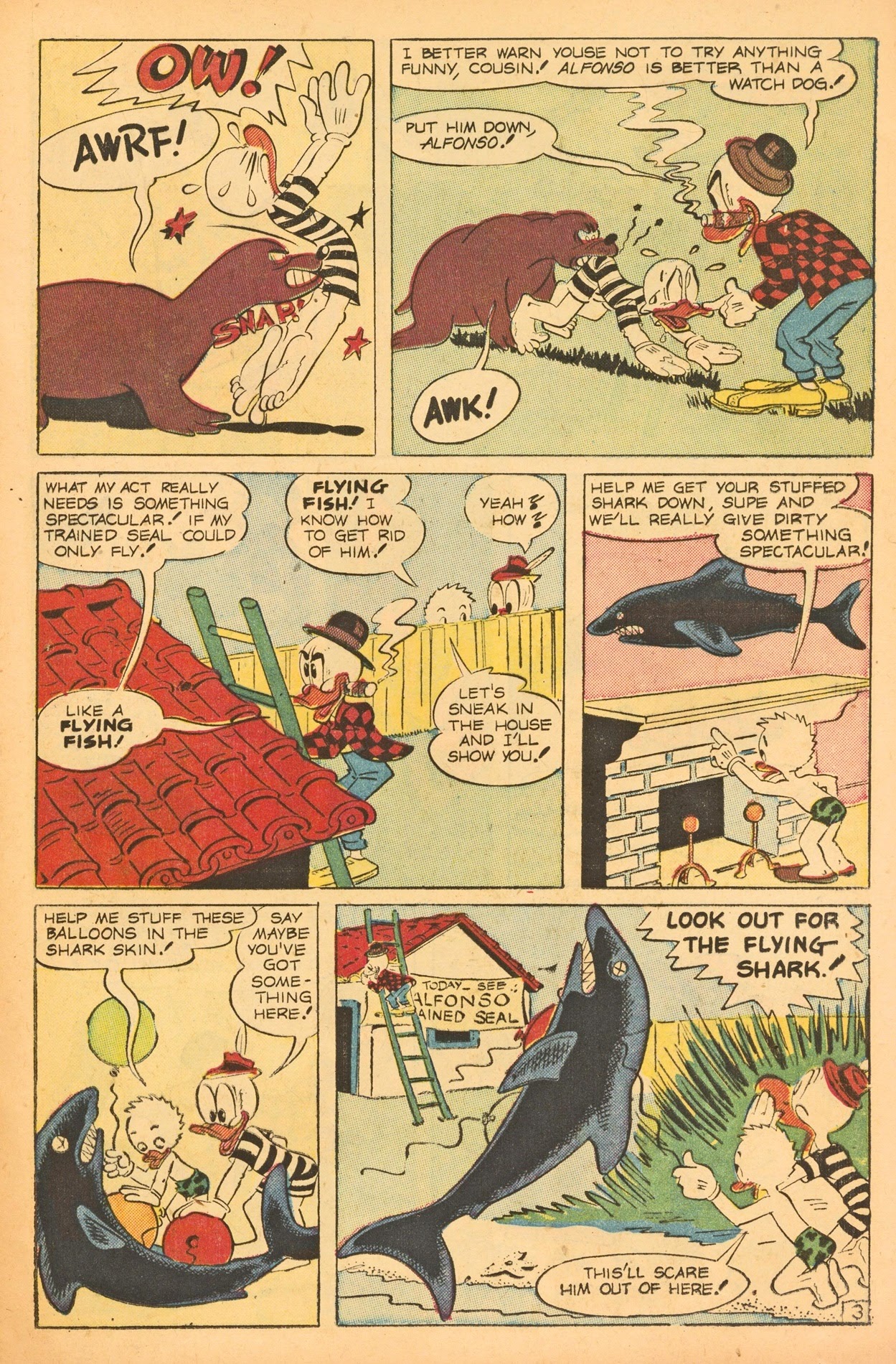 Read online Super Duck Comics comic -  Issue #50 - 17