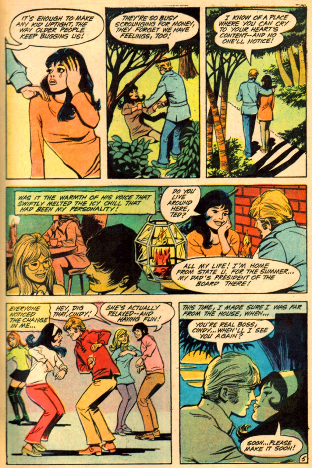Read online Heart Throbs comic -  Issue #130 - 7