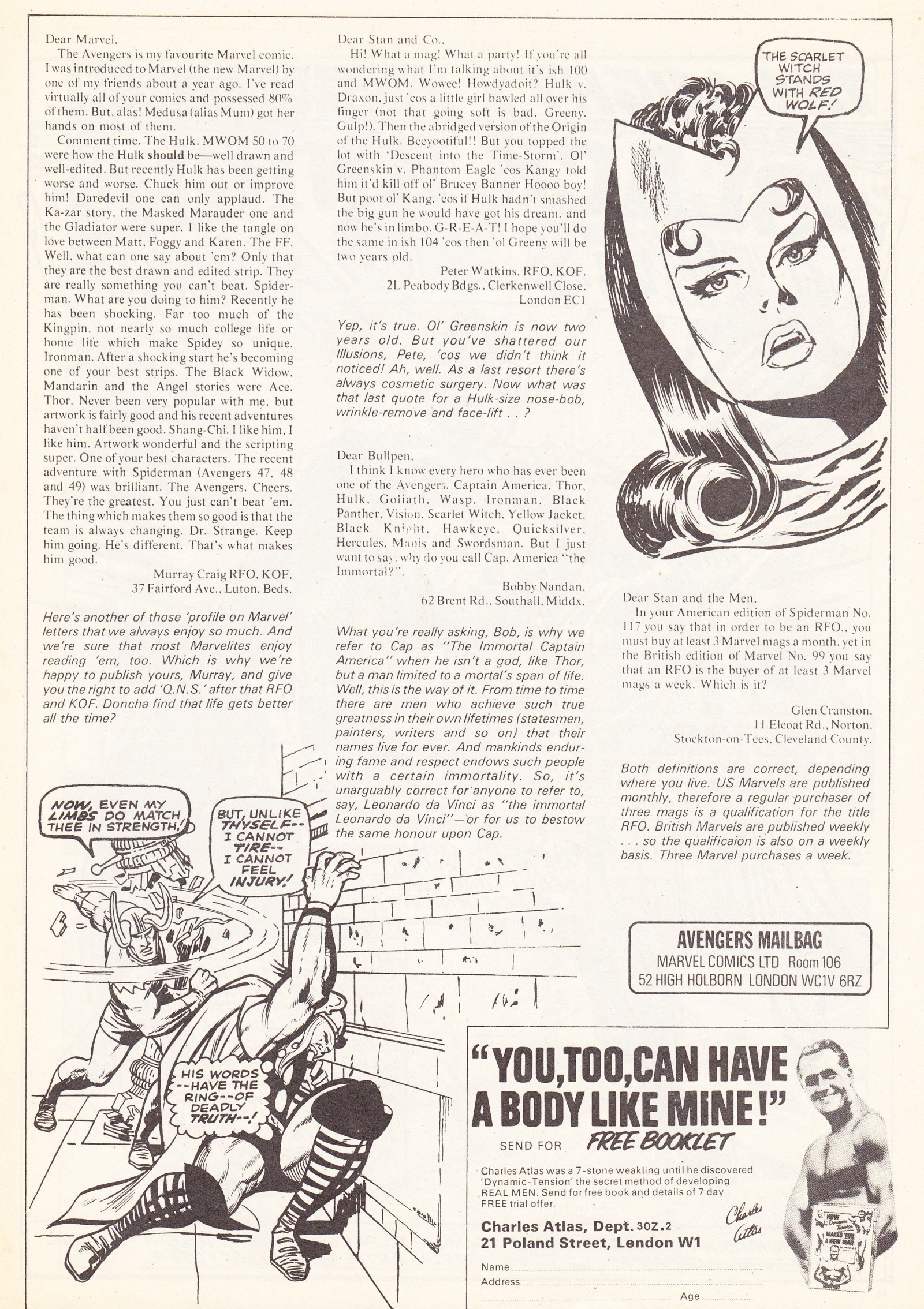 Read online The Avengers (1973) comic -  Issue #63 - 13