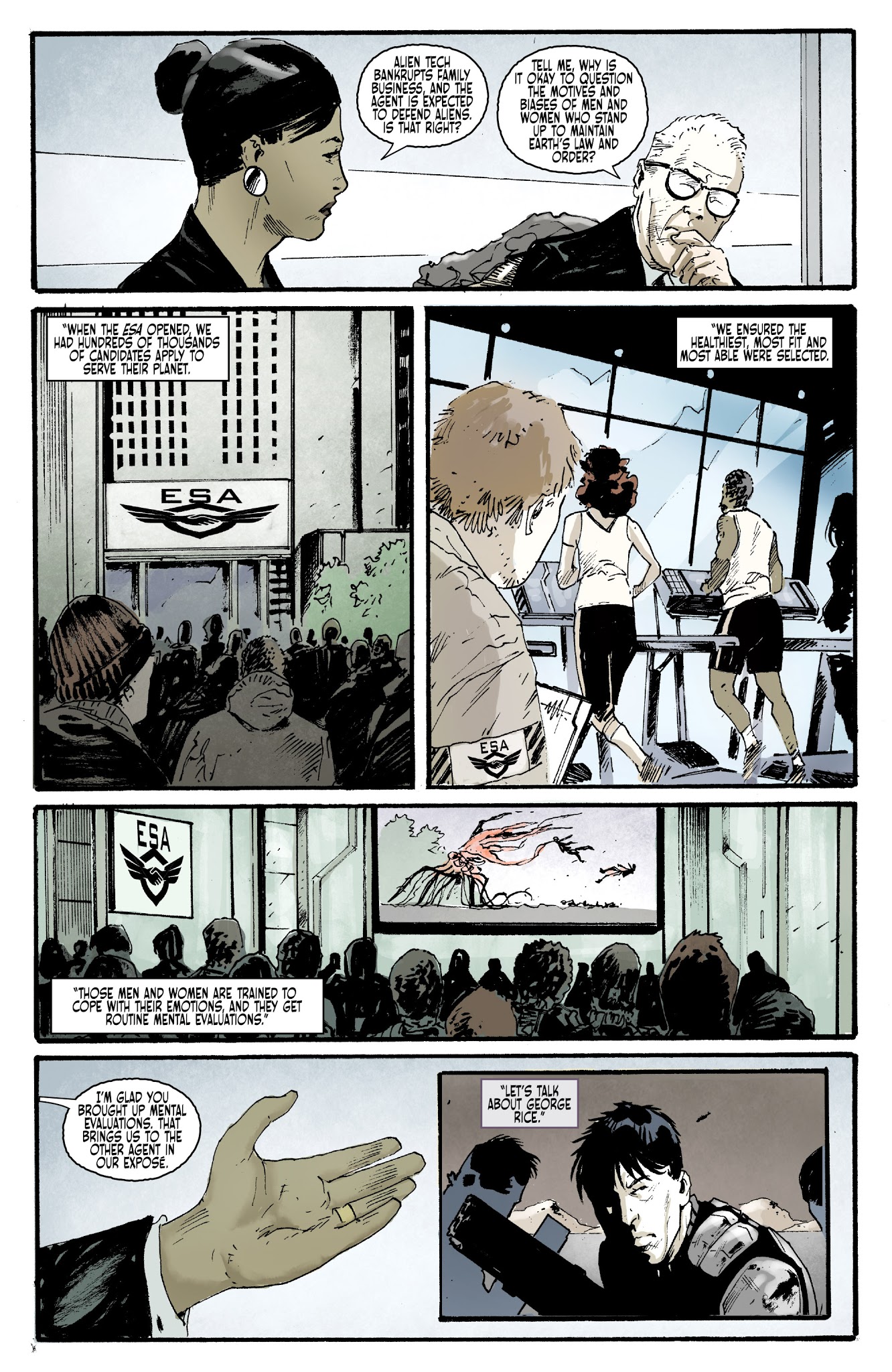 Read online Port of Earth comic -  Issue #5 - 7