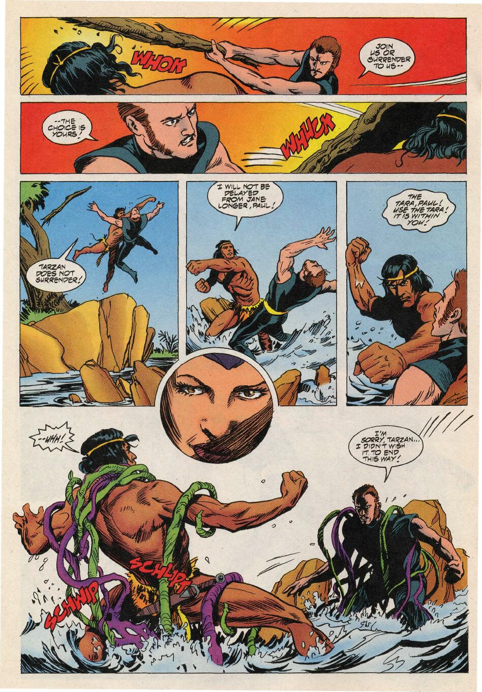 Read online Tarzan (1996) comic -  Issue #4 - 20