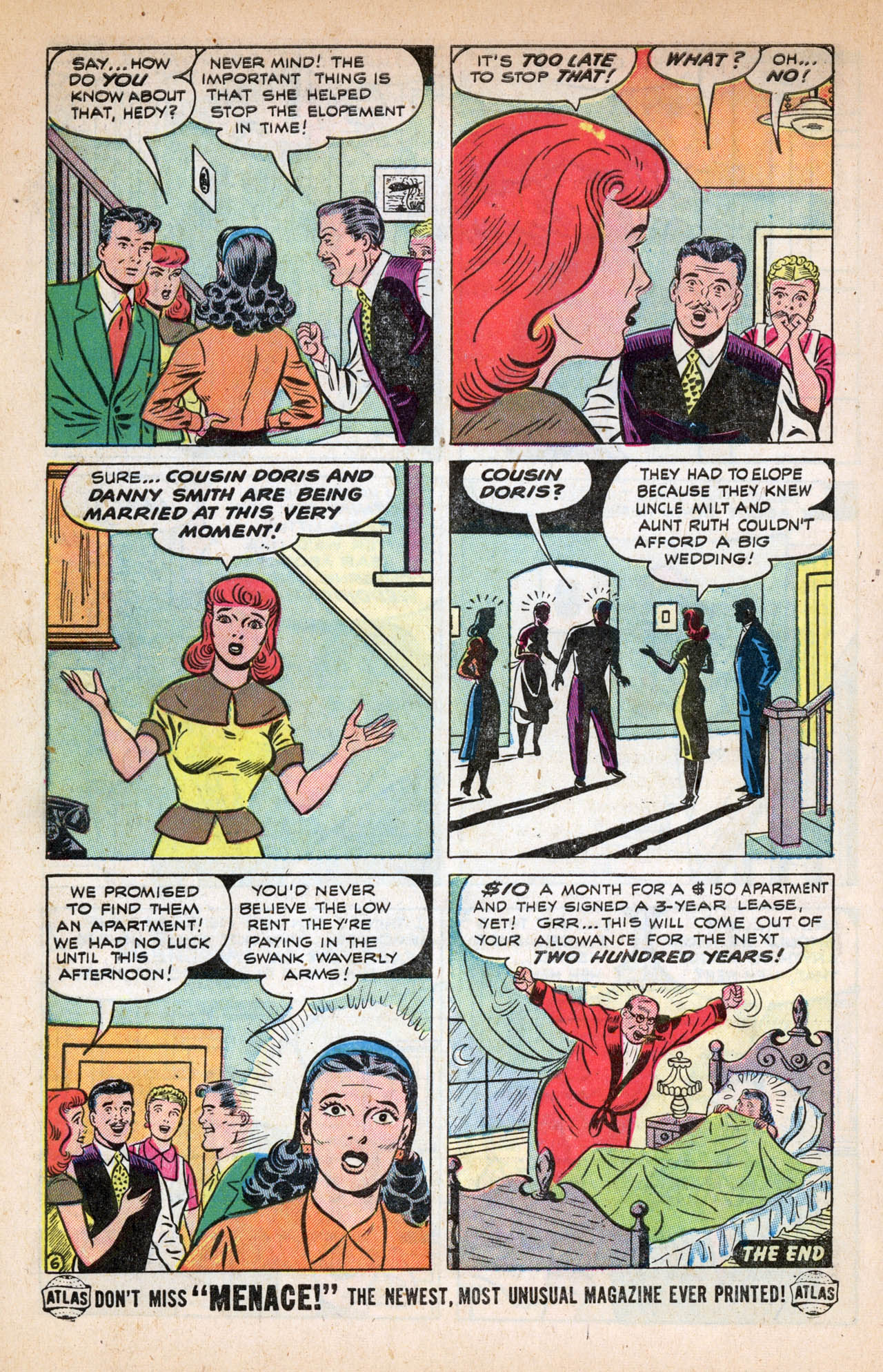 Read online Patsy Walker comic -  Issue #46 - 48