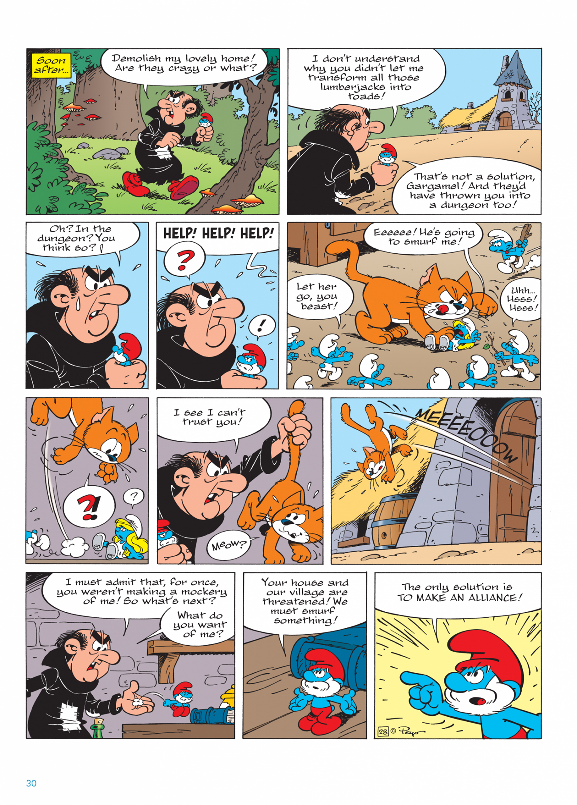 Read online The Smurfs comic -  Issue #25 - 31