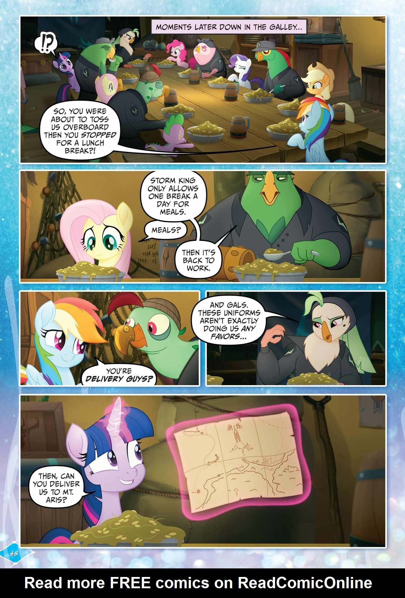 Read online My Little Pony: The Movie Adaptation comic -  Issue # TPB - 49