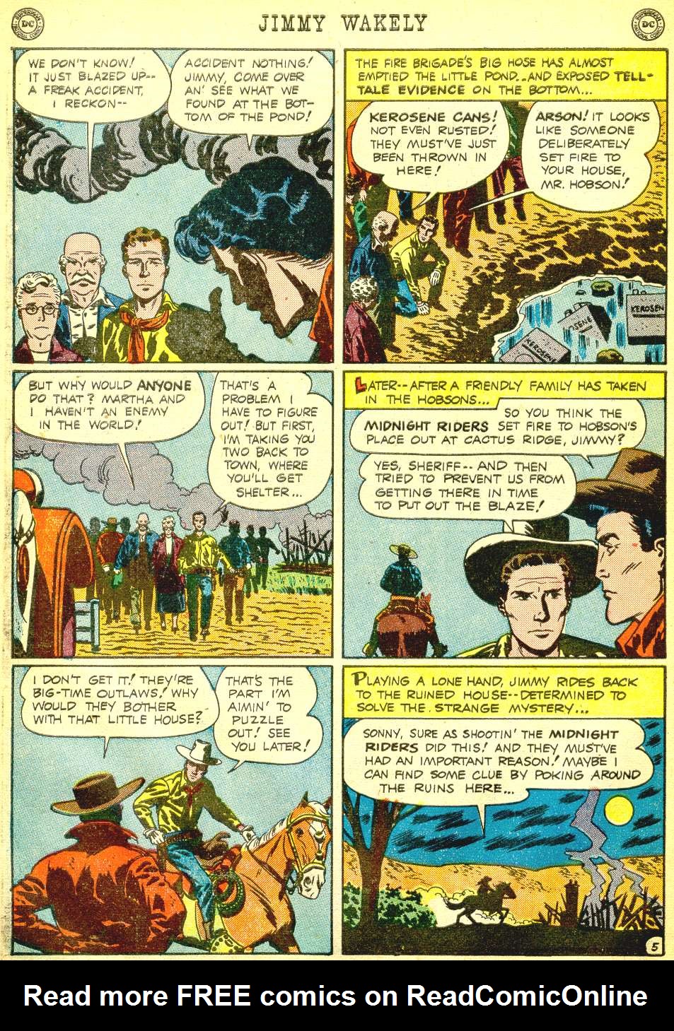 Read online Jimmy Wakely comic -  Issue #4 - 8