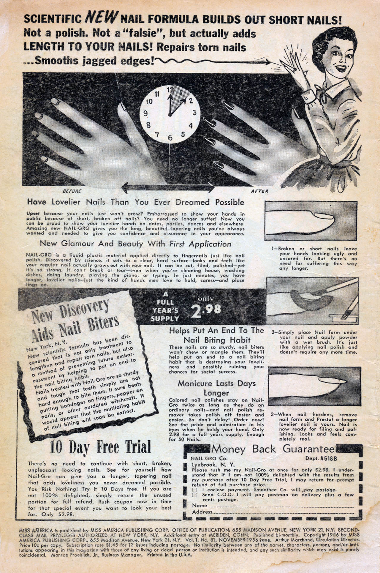 Read online Miss America comic -  Issue #81 - 2