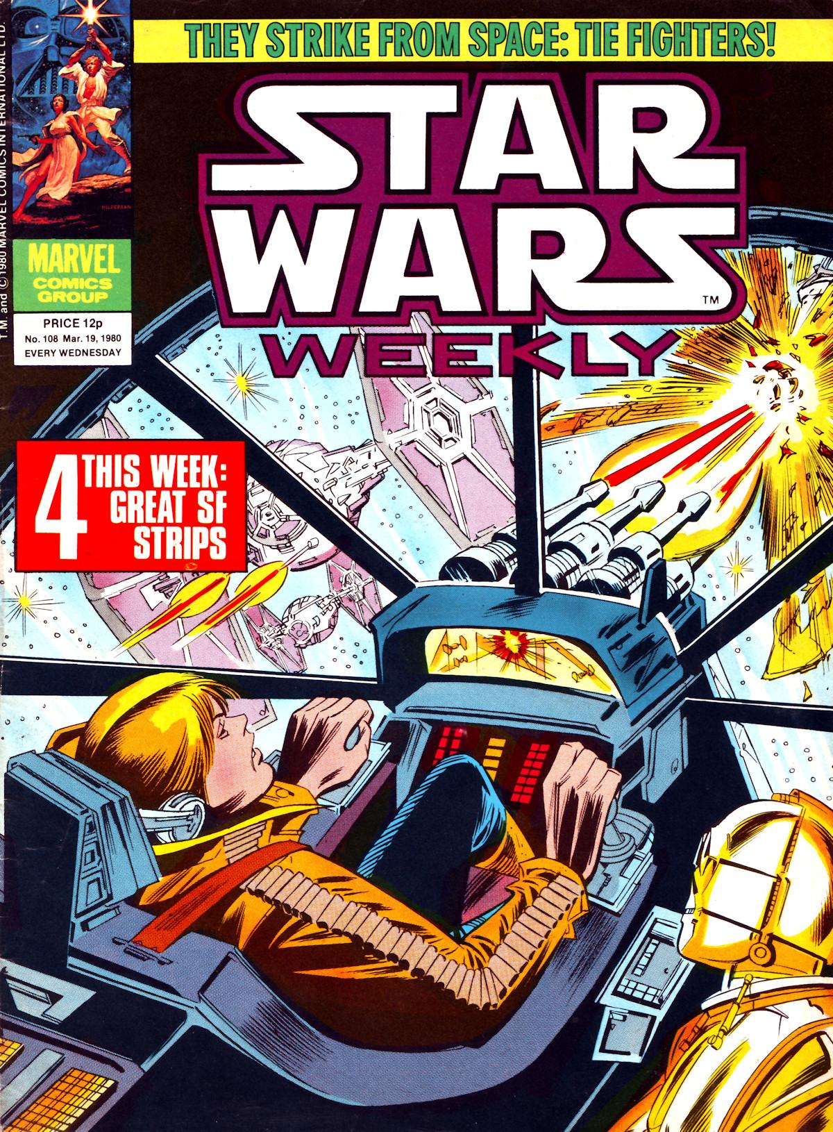 Read online Star Wars Weekly comic -  Issue #108 - 1