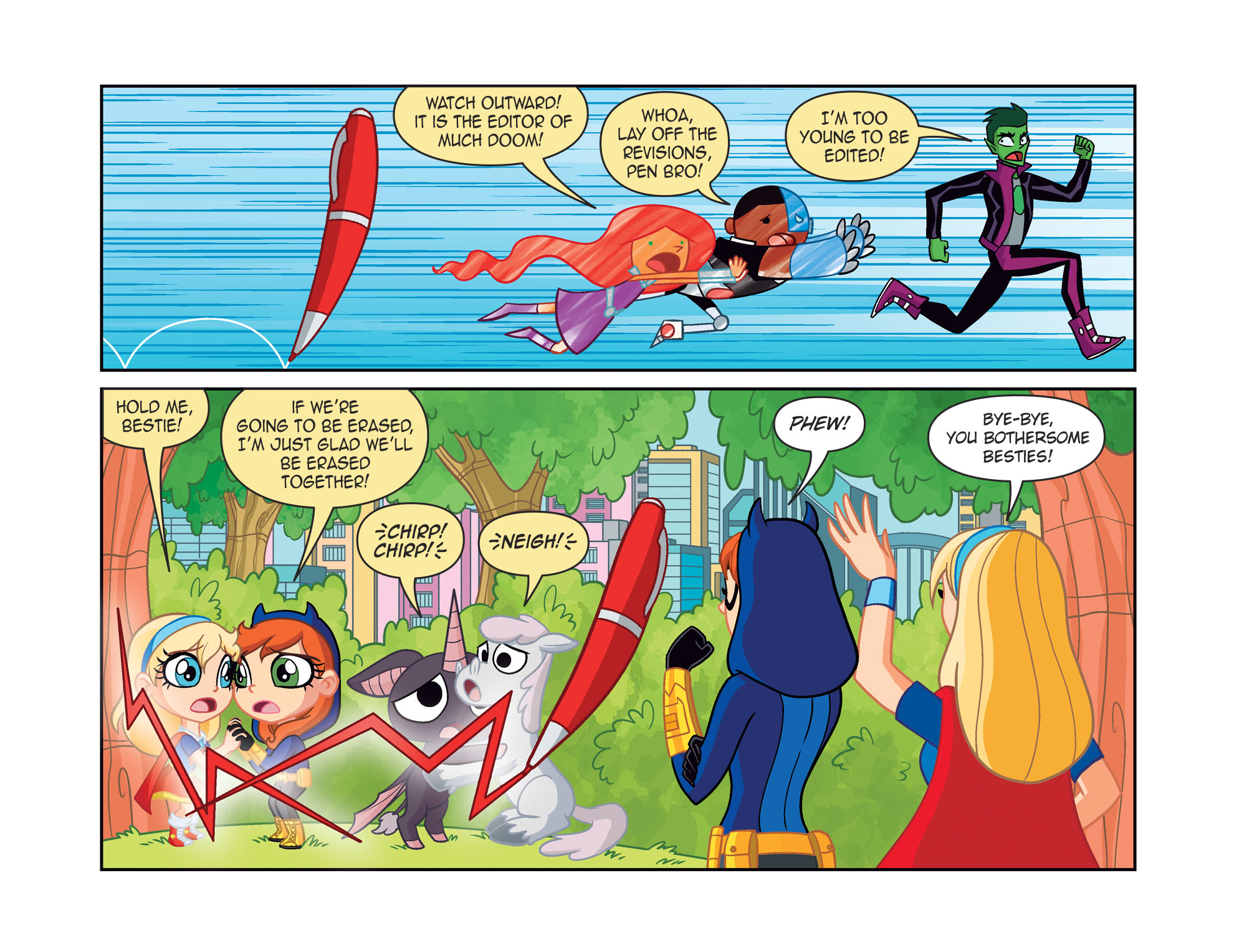 Read online DC Super Hero Girls: Out of the Bottle comic -  Issue #11 - 15