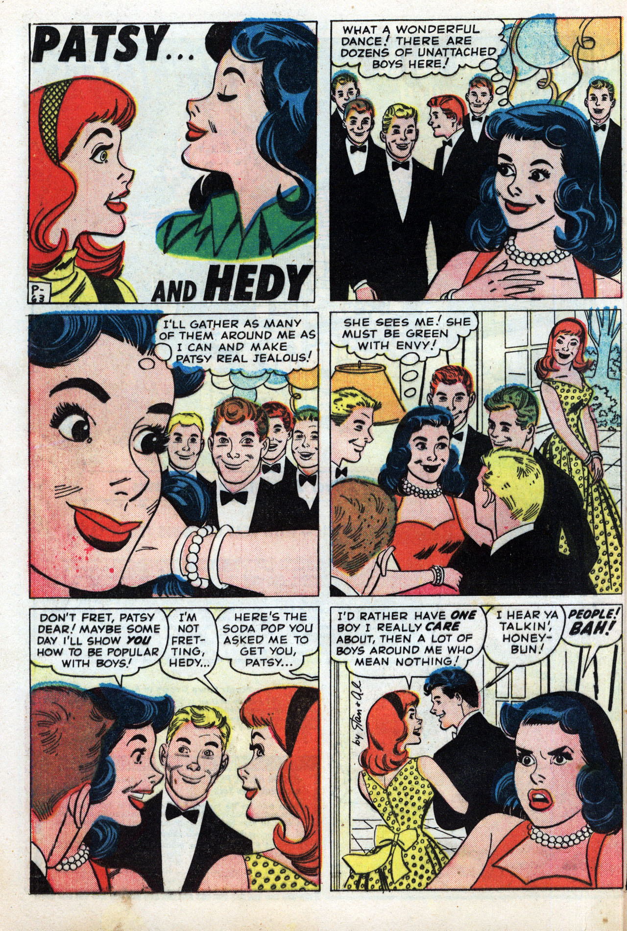 Read online Patsy and Hedy comic -  Issue #58 - 16