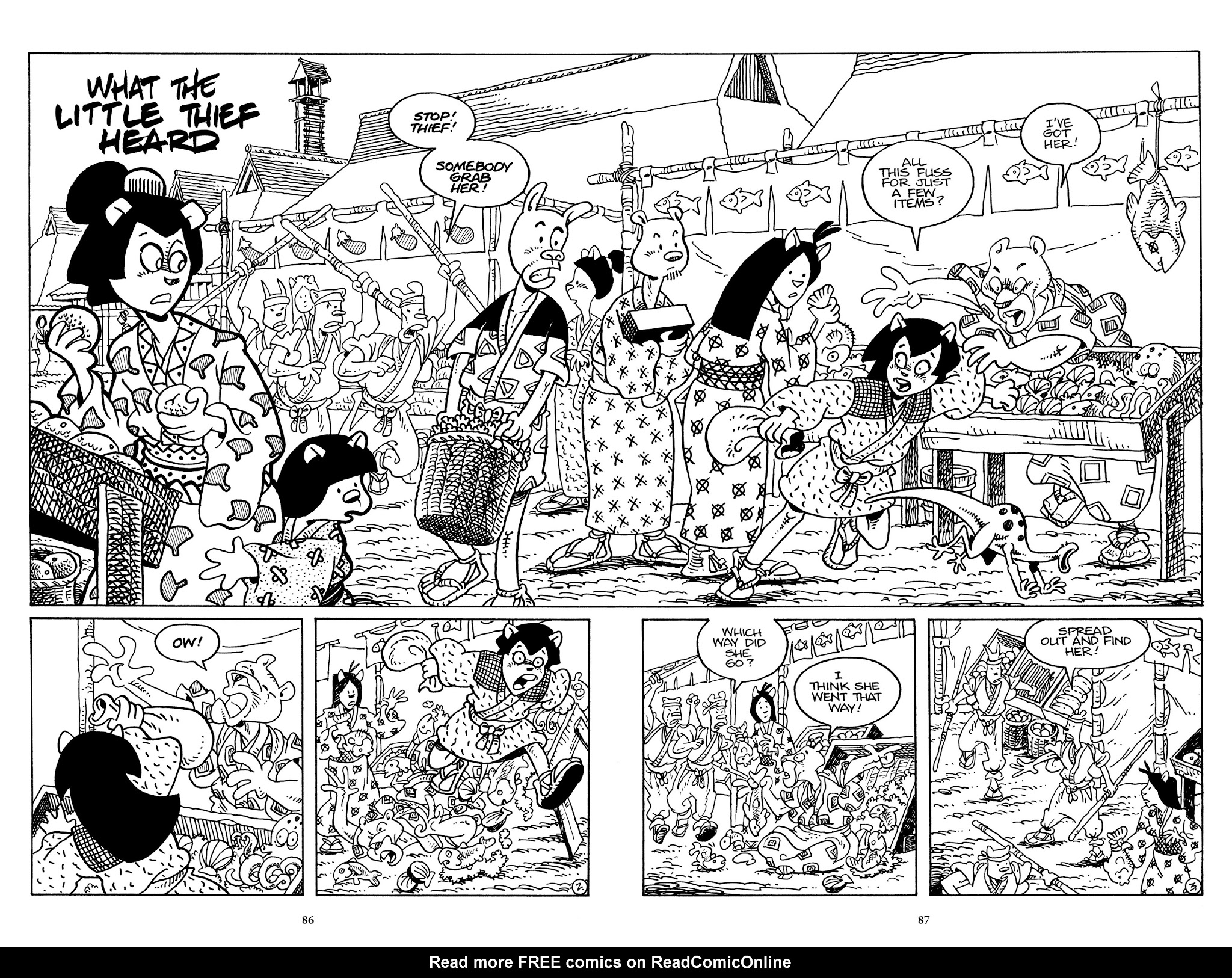 Read online The Usagi Yojimbo Saga comic -  Issue # TPB 7 - 84
