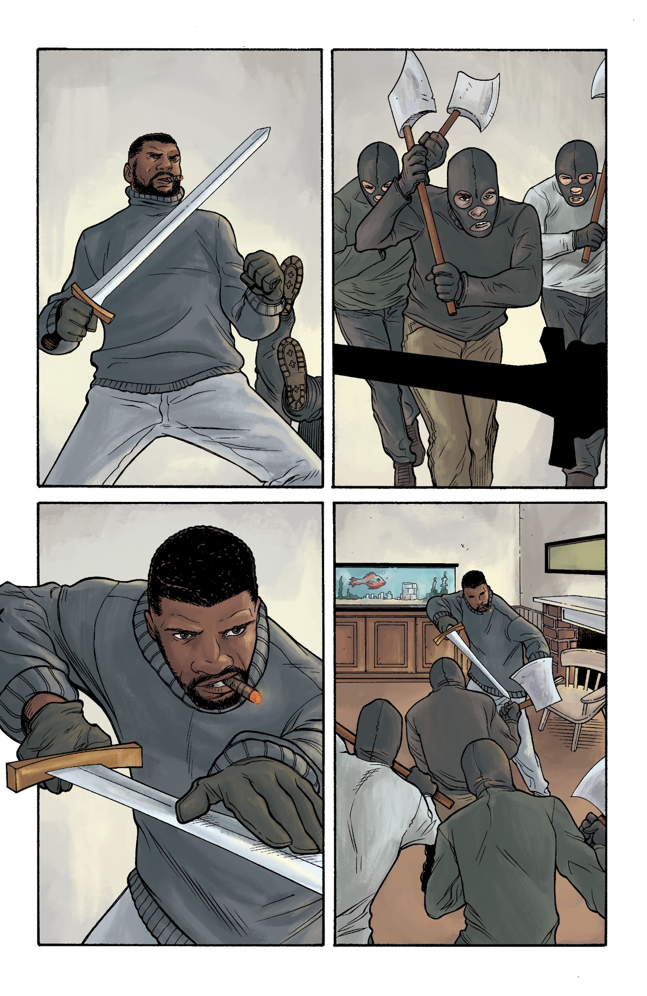 Read online The Wild Storm: Michael Cray comic -  Issue #5 - 22