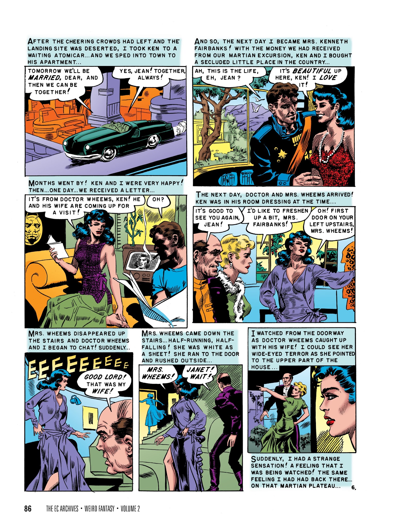 Read online The EC Archives: Weird Fantasy comic -  Issue # TPB 2 (Part 1) - 88