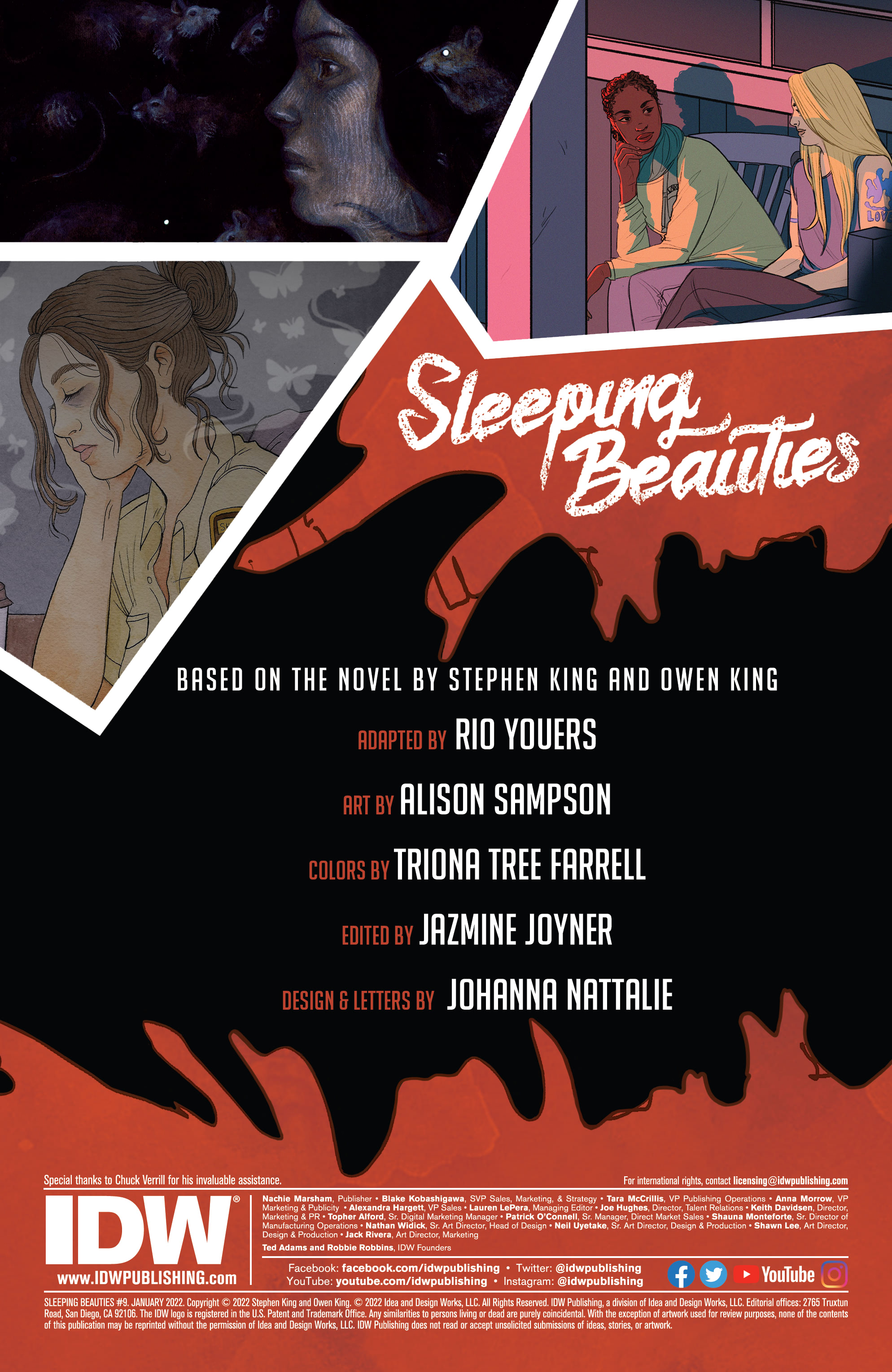 Read online Sleeping Beauties comic -  Issue #9 - 2