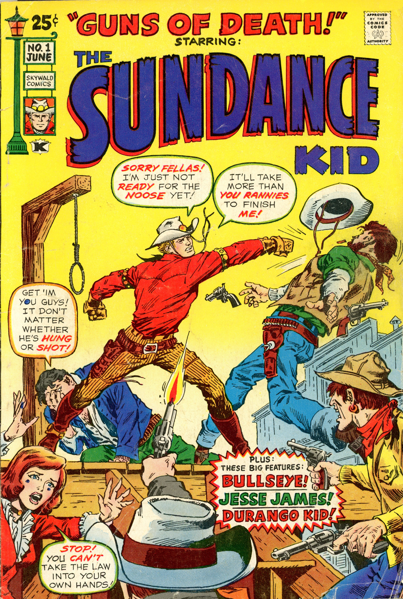 Read online The Sundance Kid comic -  Issue #1 - 1
